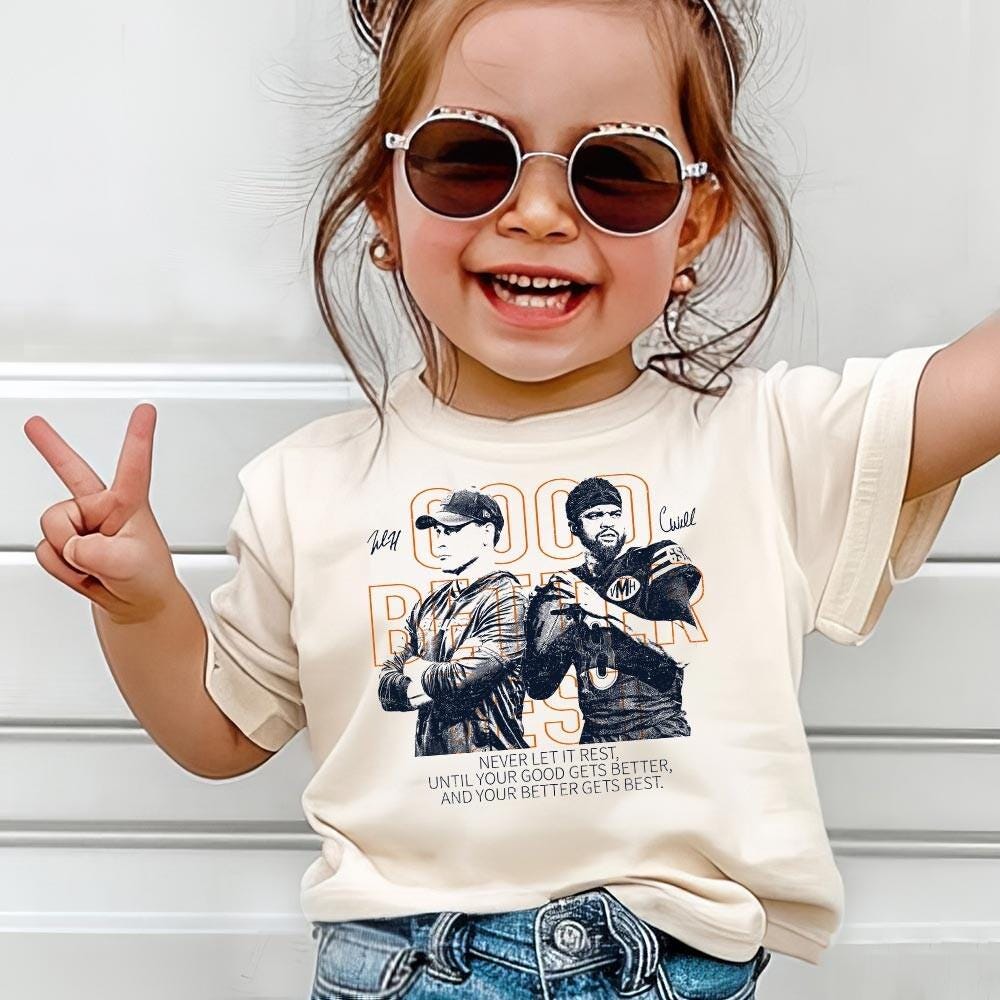 Caleb Williams x Ben Johnson Football Shirt – Chicago Football Graphic Tee