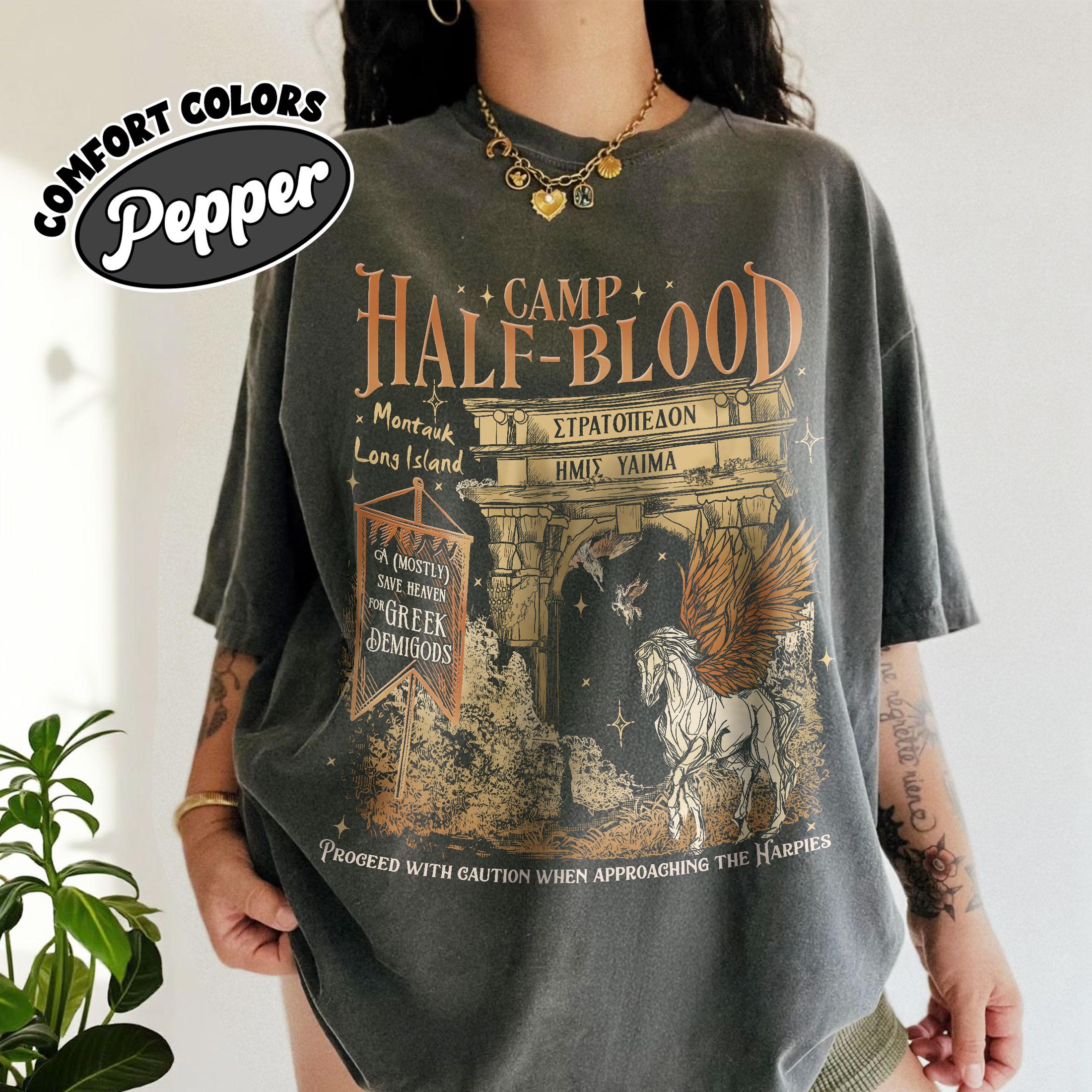 Greek Mythology Demigod Pegasus Shirt – Camp-Inspired Tee for Book Lovers