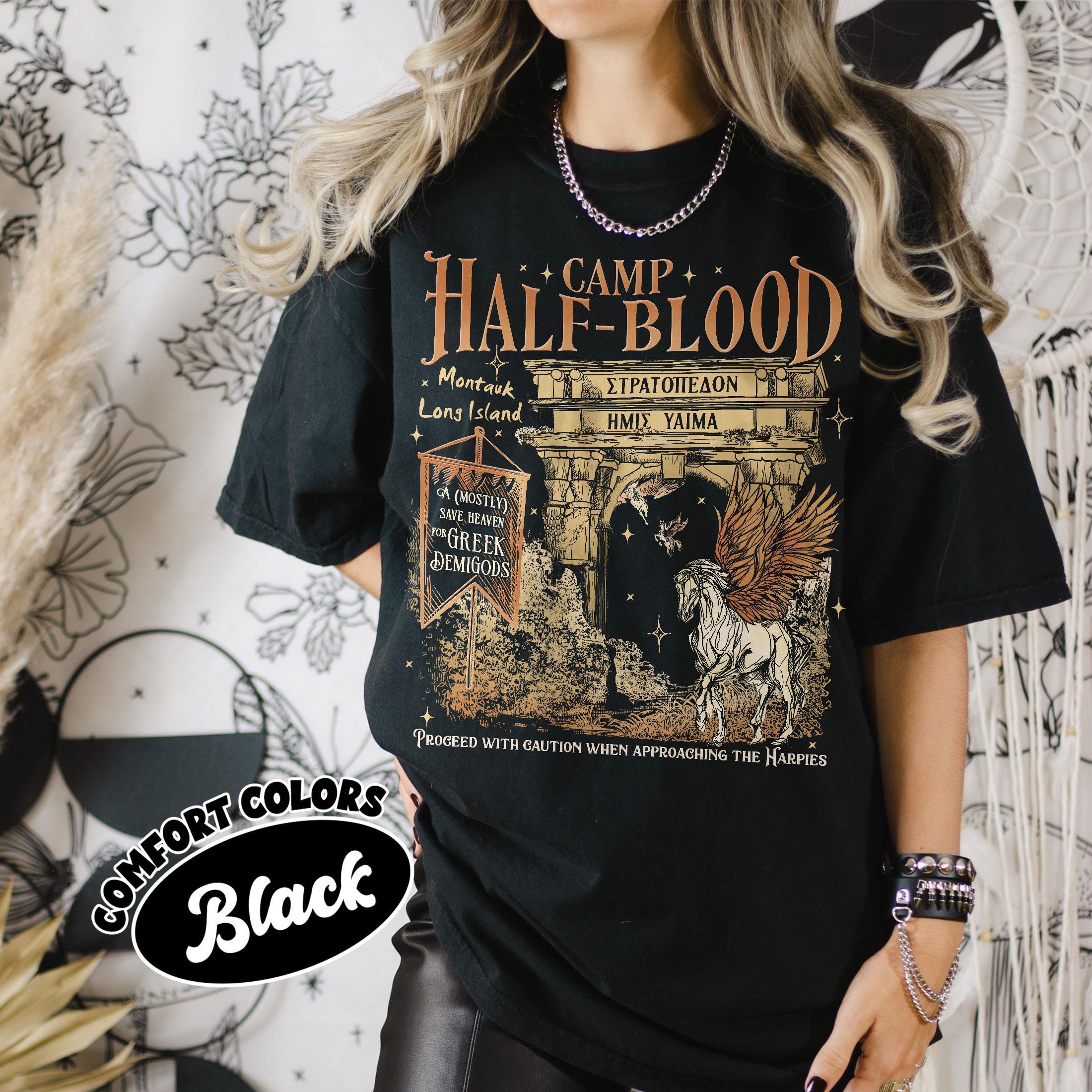 Greek Mythology Demigod Pegasus Shirt – Camp-Inspired Tee for Book Lovers