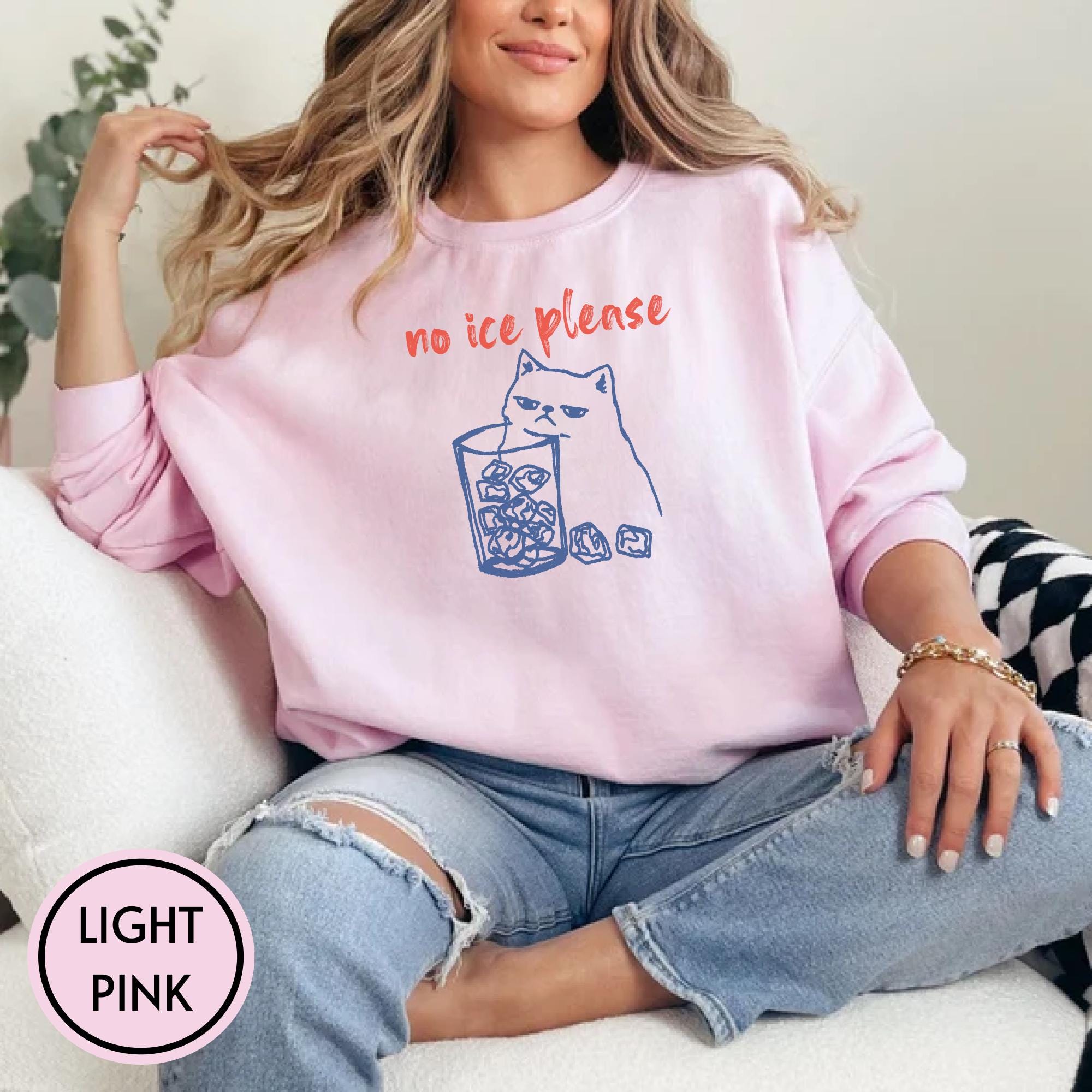 Cat Graphic Social Justice Sweatshirt – Compassion & Human Dignity Statement