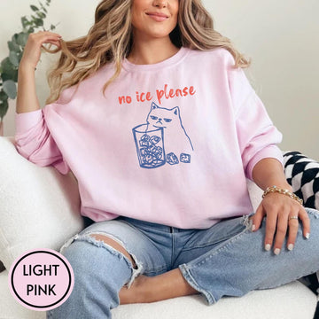 Cat Graphic Social Justice Sweatshirt – Compassion & Human Dignity Statement
