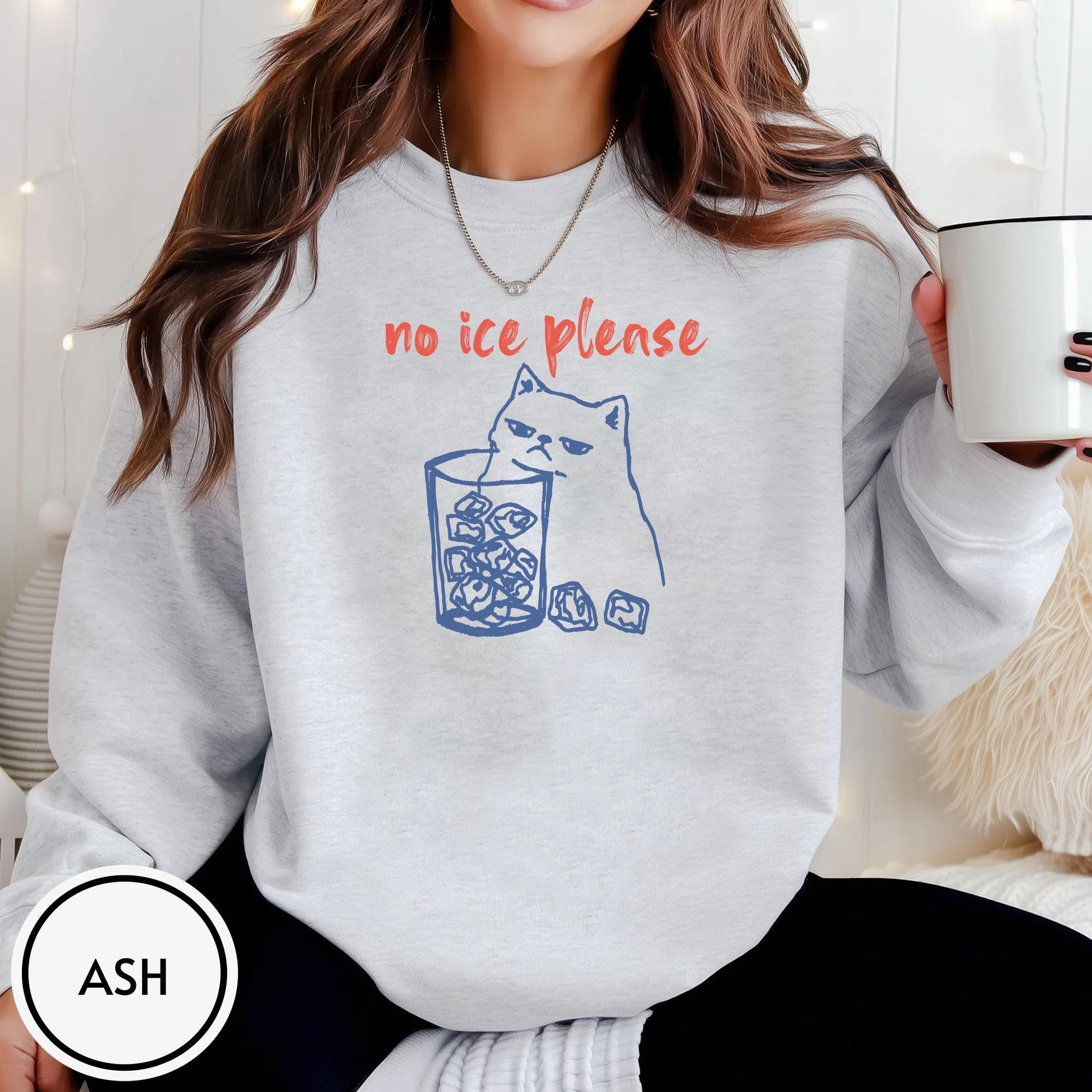 Cat Graphic Social Justice Sweatshirt – Compassion & Human Dignity Statement