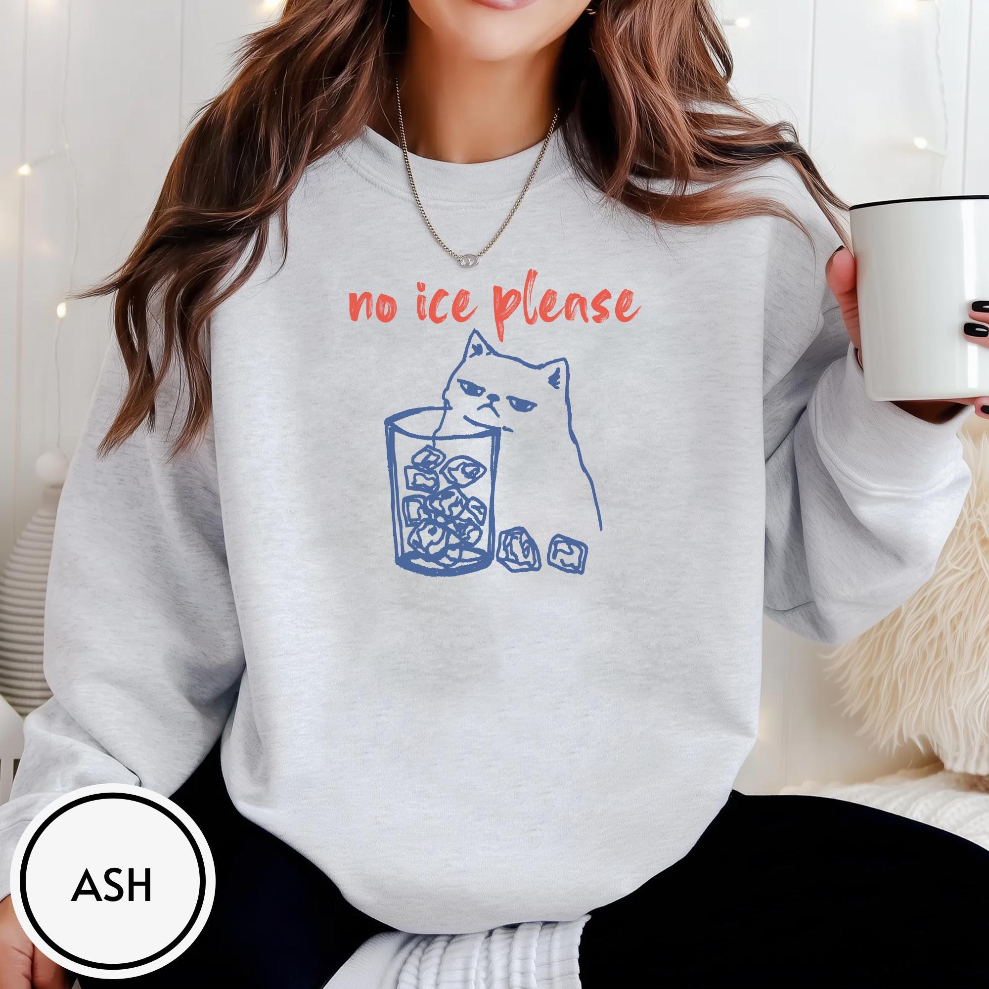 Cat Graphic Social Justice Sweatshirt – Compassion & Human Dignity Statement