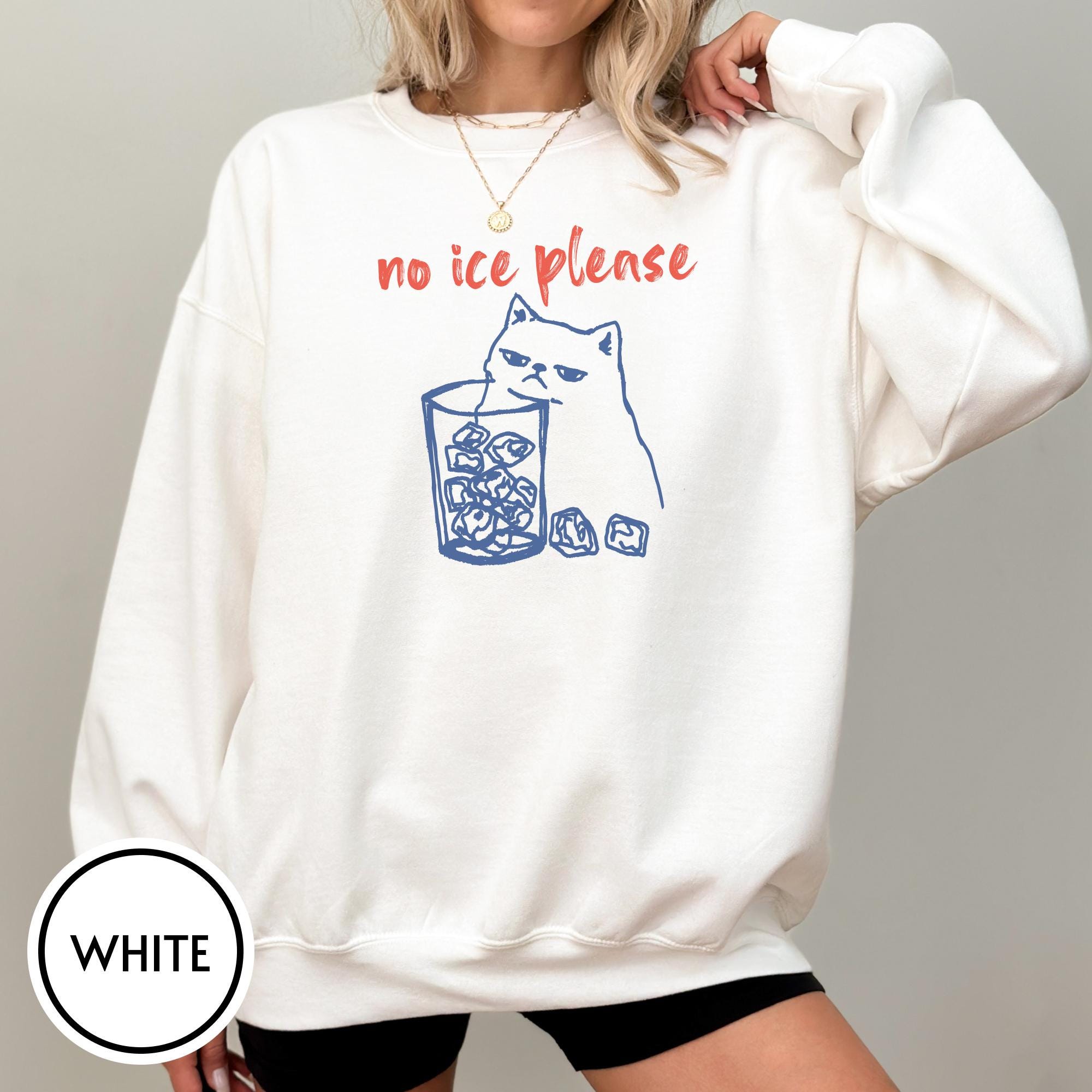 Cat Graphic Social Justice Sweatshirt – Compassion & Human Dignity Statement