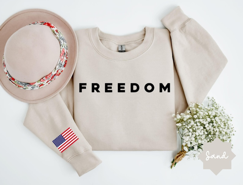 Charlie Kirk Freedom Graphic Tee - Patriotic American T-Shirt - USA Pride Shirt for Men and Women