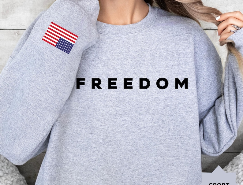 Charlie Kirk Freedom Graphic Tee - Patriotic American T-Shirt - USA Pride Shirt for Men and Women