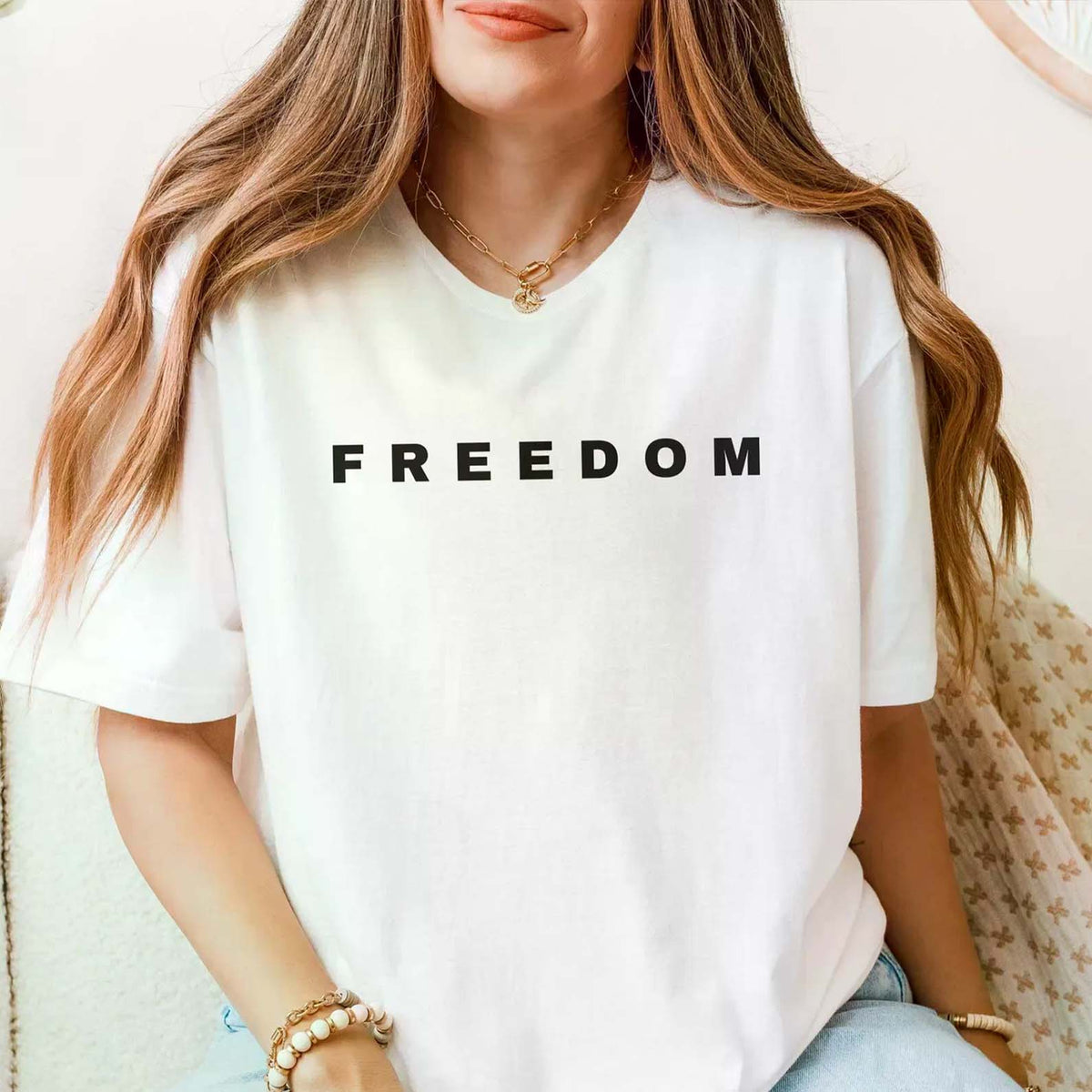 Charlie Kirk Freedom Shirt - Justice For Charlie Kirk T-Shirt - Inspirational Quote Tee
