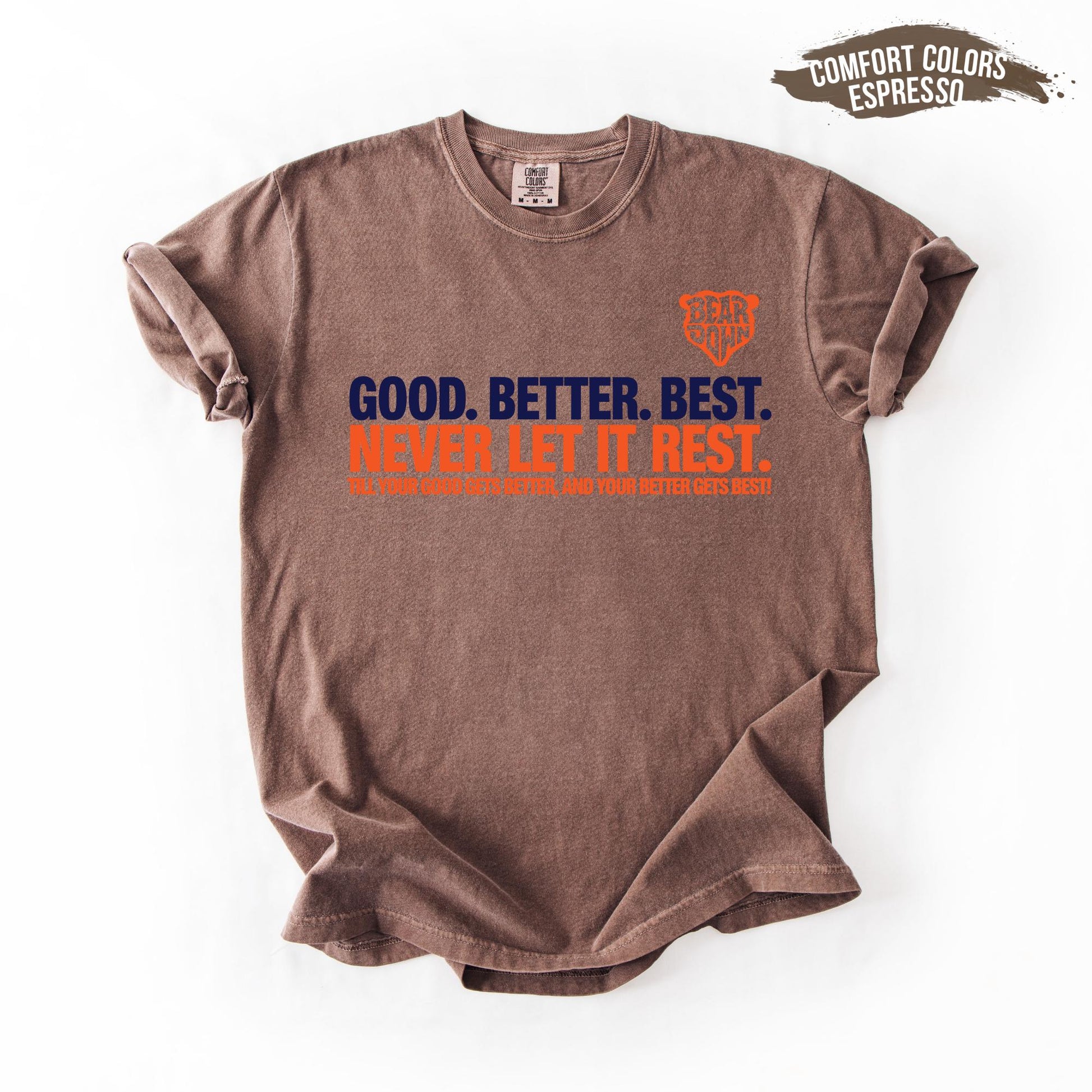Chicago Football Sweatshirt – Good Better Best Design, Adult & Youth Fan Gift