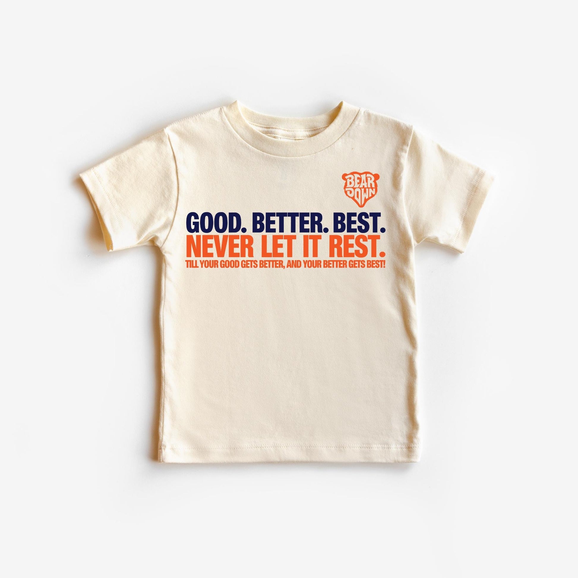 Chicago Football Sweatshirt – Good Better Best Design, Adult & Youth Fan Gift