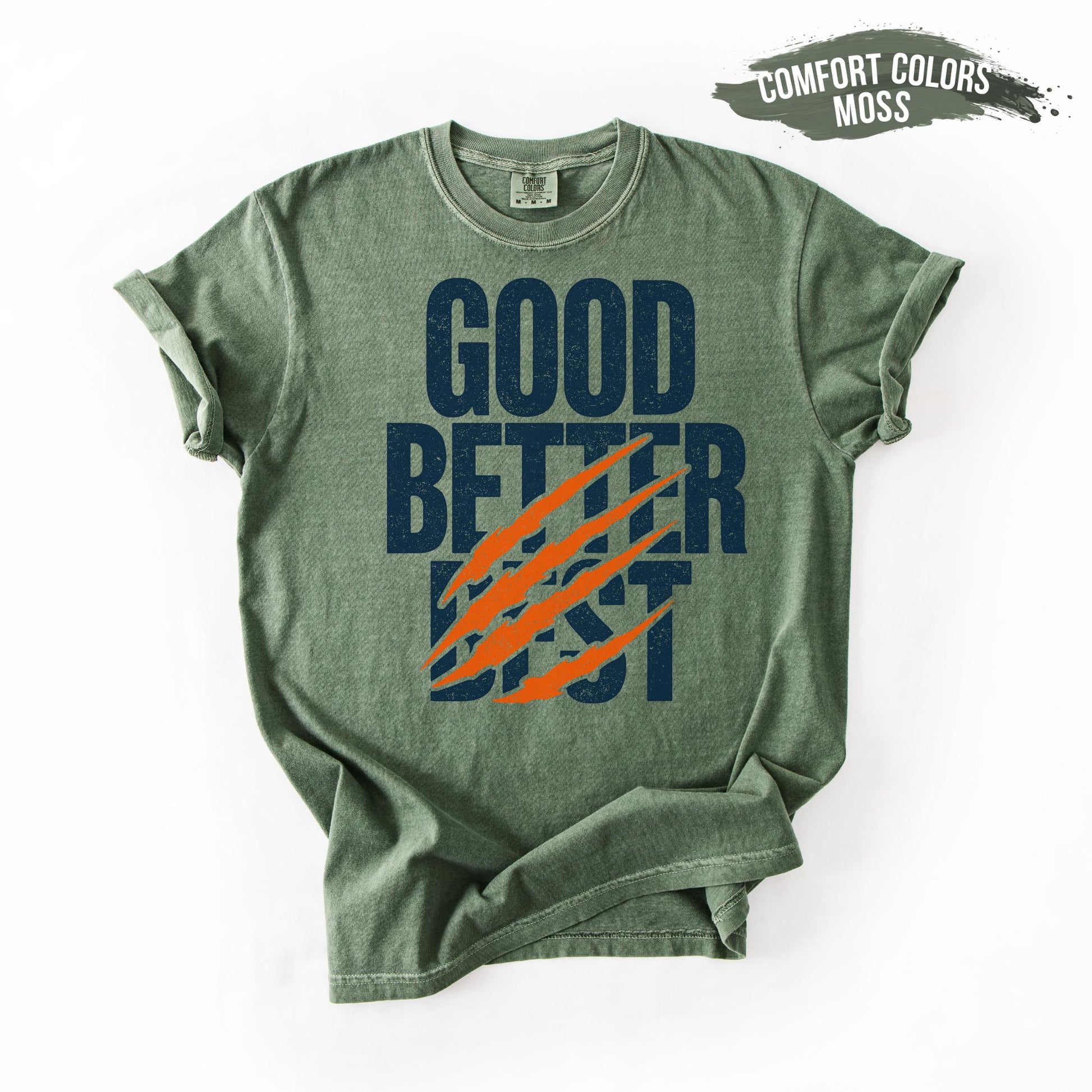 Chicago Football Good Better Best Sweatshirt – City Sports Fan Graphic