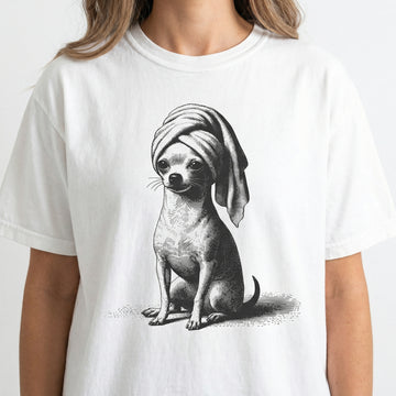 Chihuahua Vintage Spa Bath T-Shirt – Cute Dog Graphic Tee