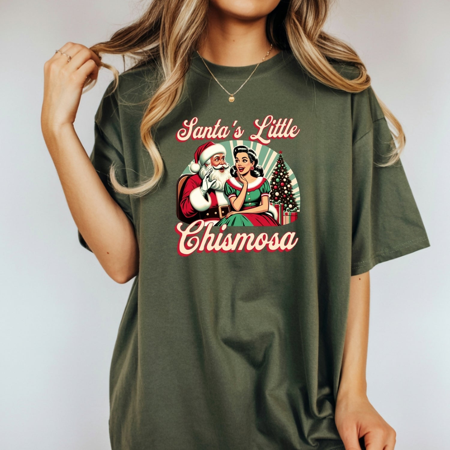 Chismosa Latina Social Club T-Shirt - Funny Chisme Graphic Tee for Women
