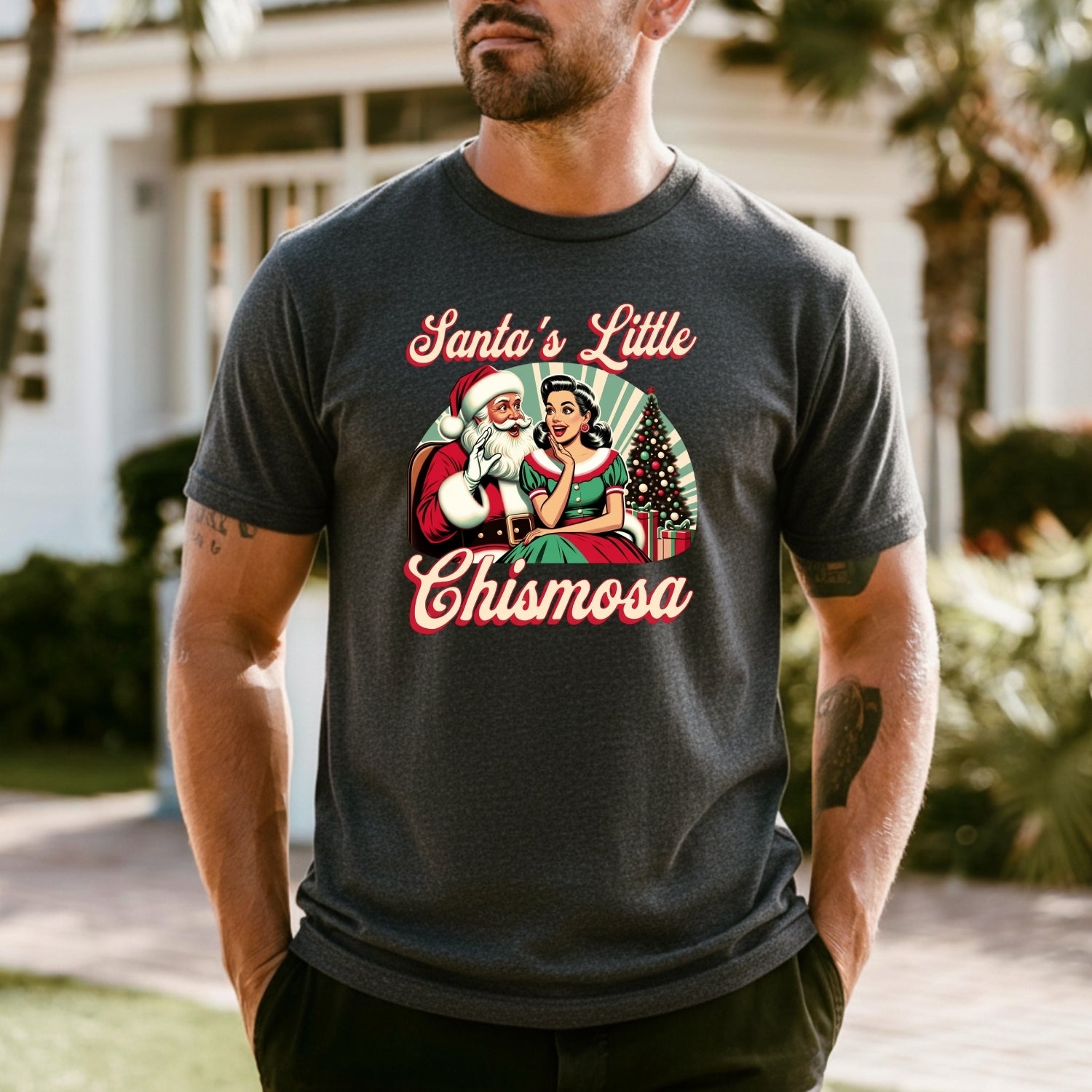 Chismosa Latina Social Club T-Shirt - Funny Chisme Graphic Tee for Women