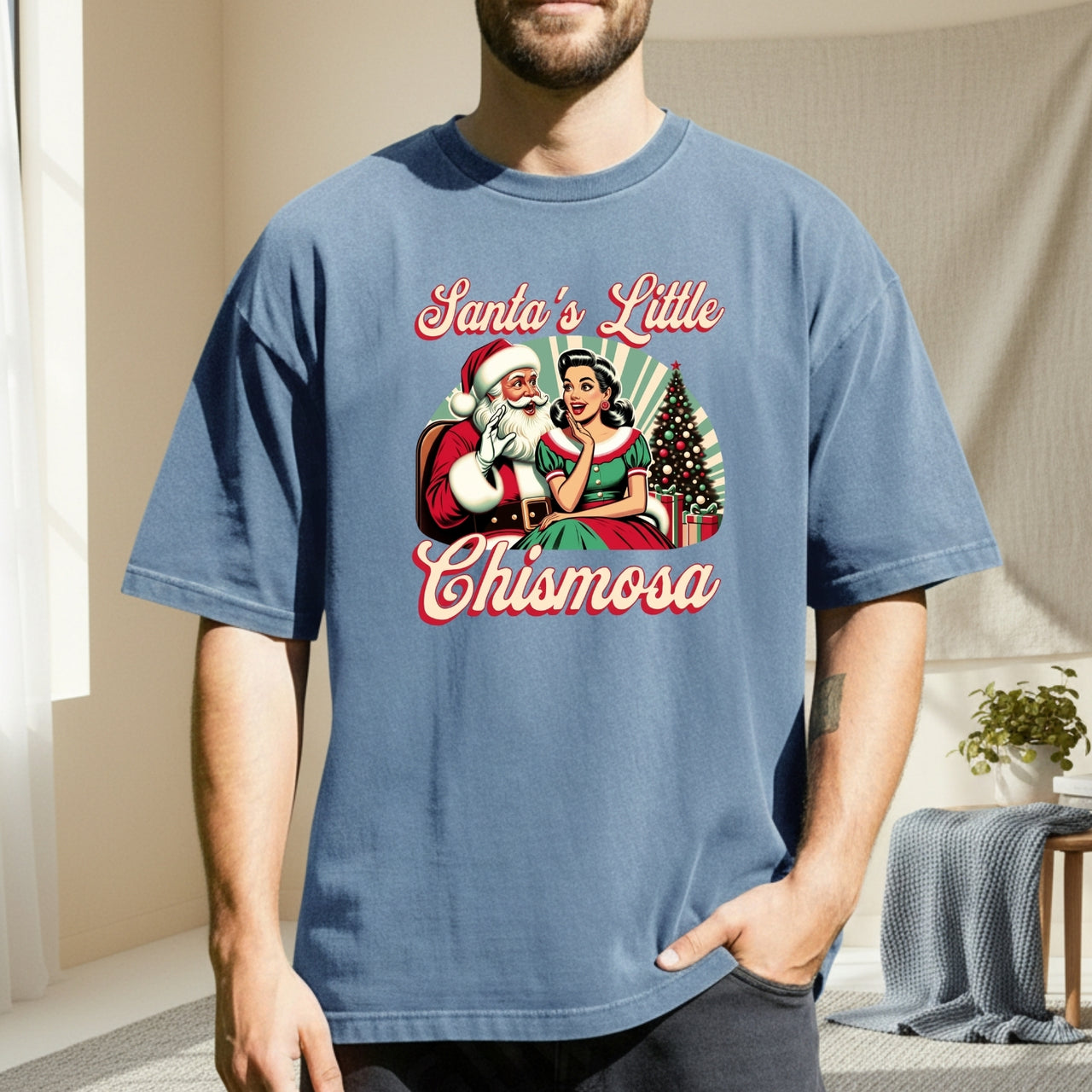 Chismosa Latina Social Club T-Shirt - Funny Chisme Graphic Tee for Women