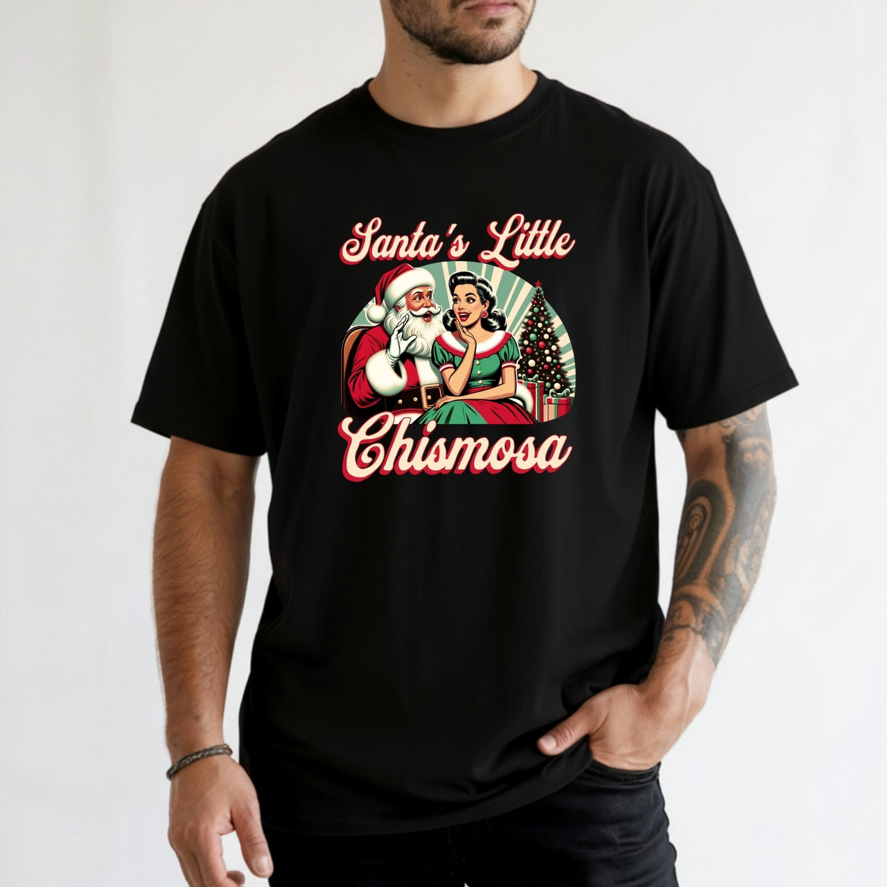 Chismosa Latina Social Club T-Shirt - Funny Chisme Graphic Tee for Women