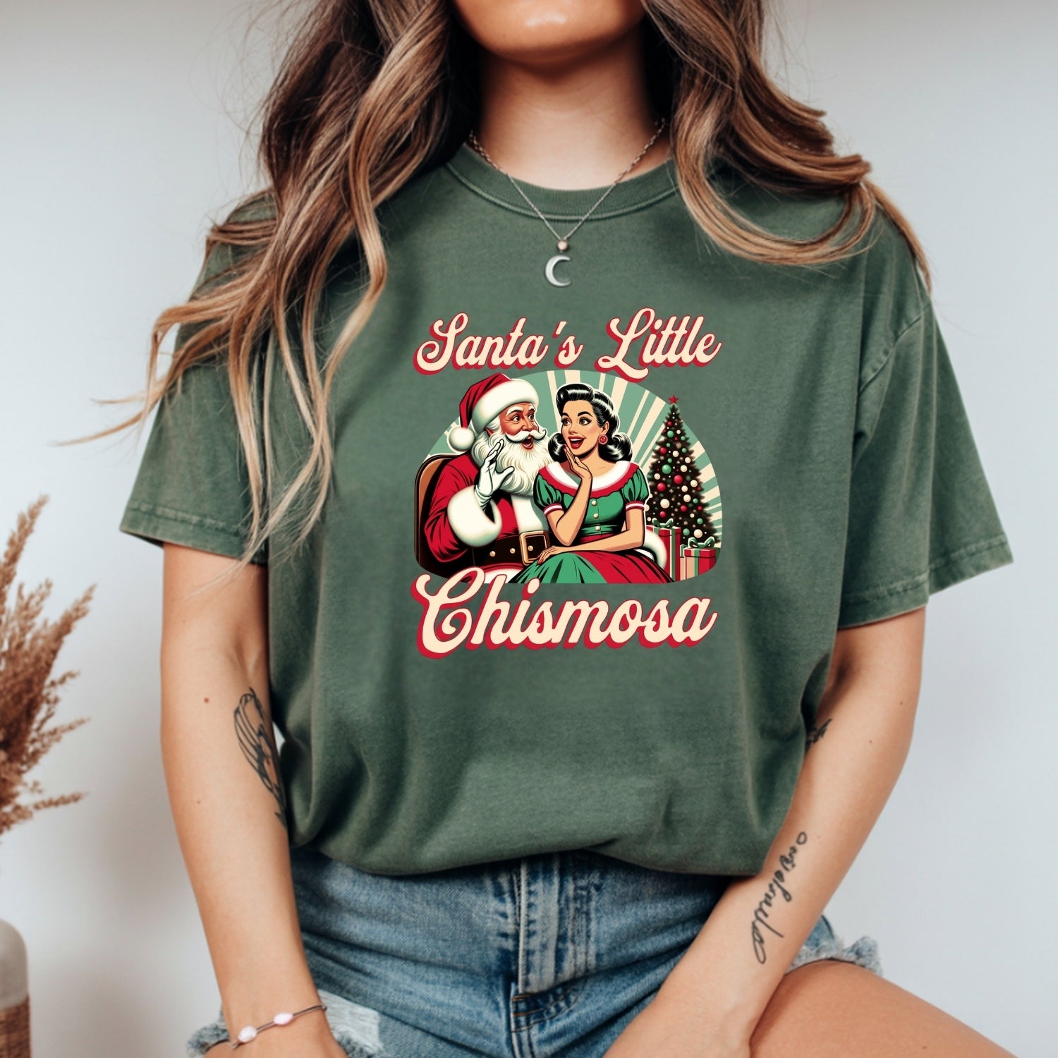 Chismosa Latina Social Club T-Shirt - Funny Chisme Graphic Tee for Women