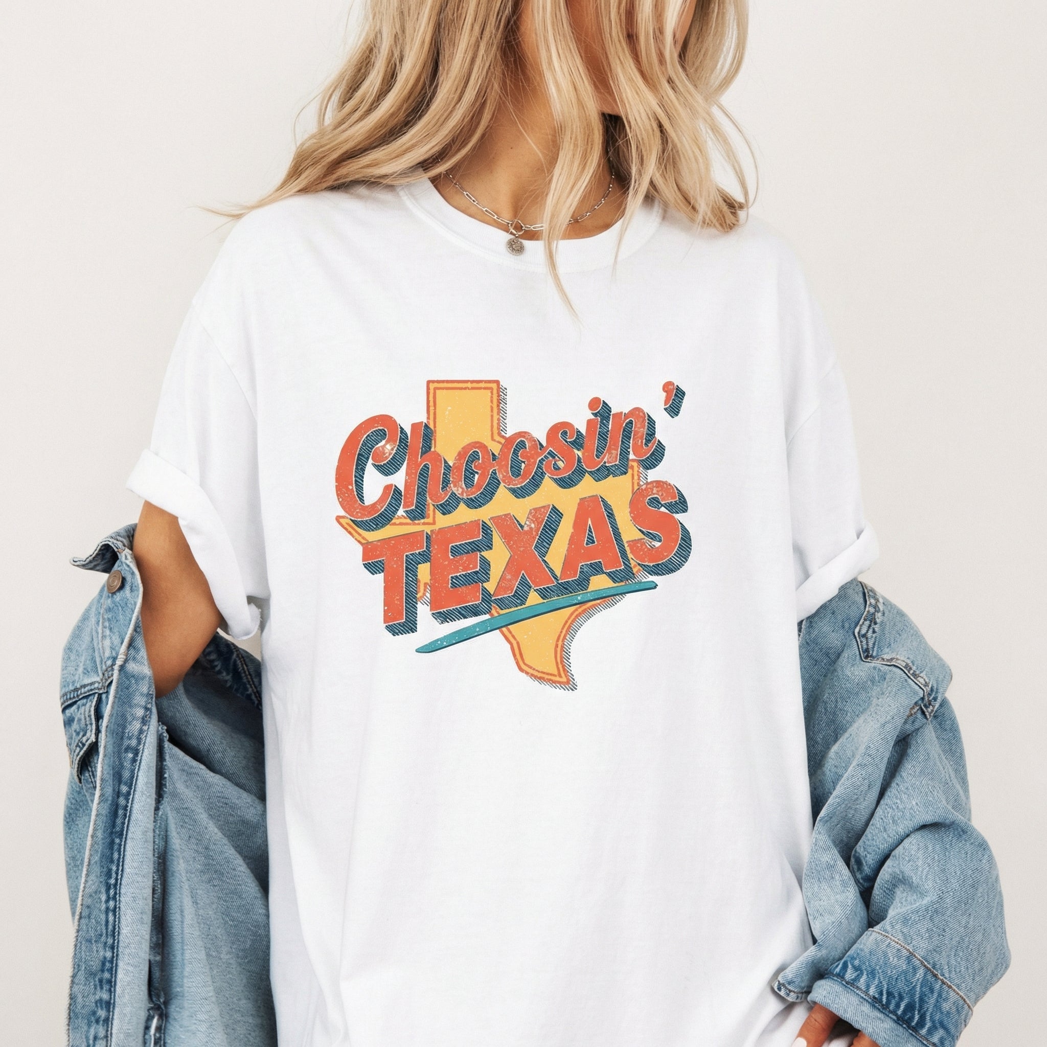 Choosin’ Texas Rope Script T-Shirt – Western Graphic Tee – Country Rodeo Shirt
