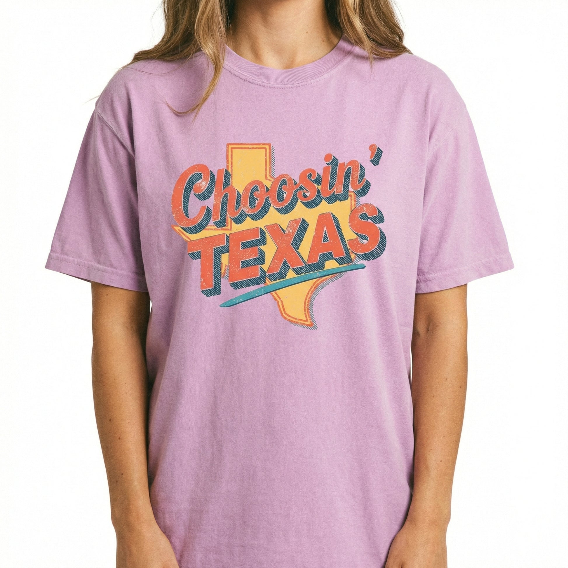 Choosin’ Texas Rope Script T-Shirt – Western Graphic Tee – Country Rodeo Shirt