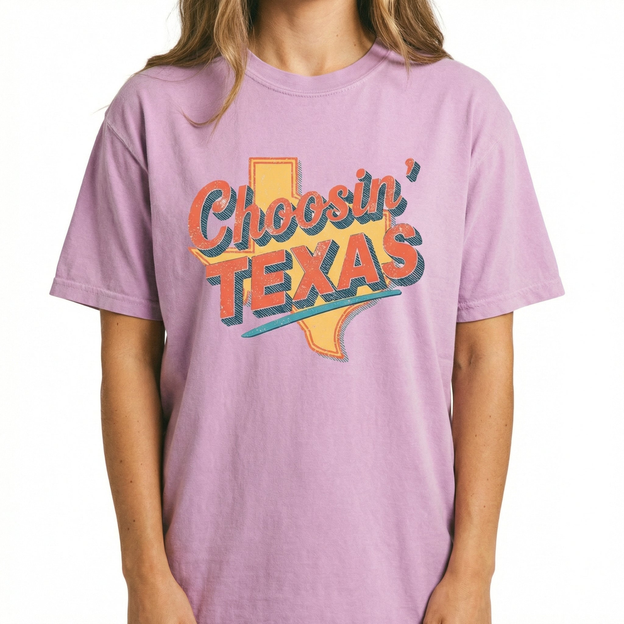 Choosin’ Texas Rope Script T-Shirt – Western Graphic Tee – Country Rodeo Shirt
