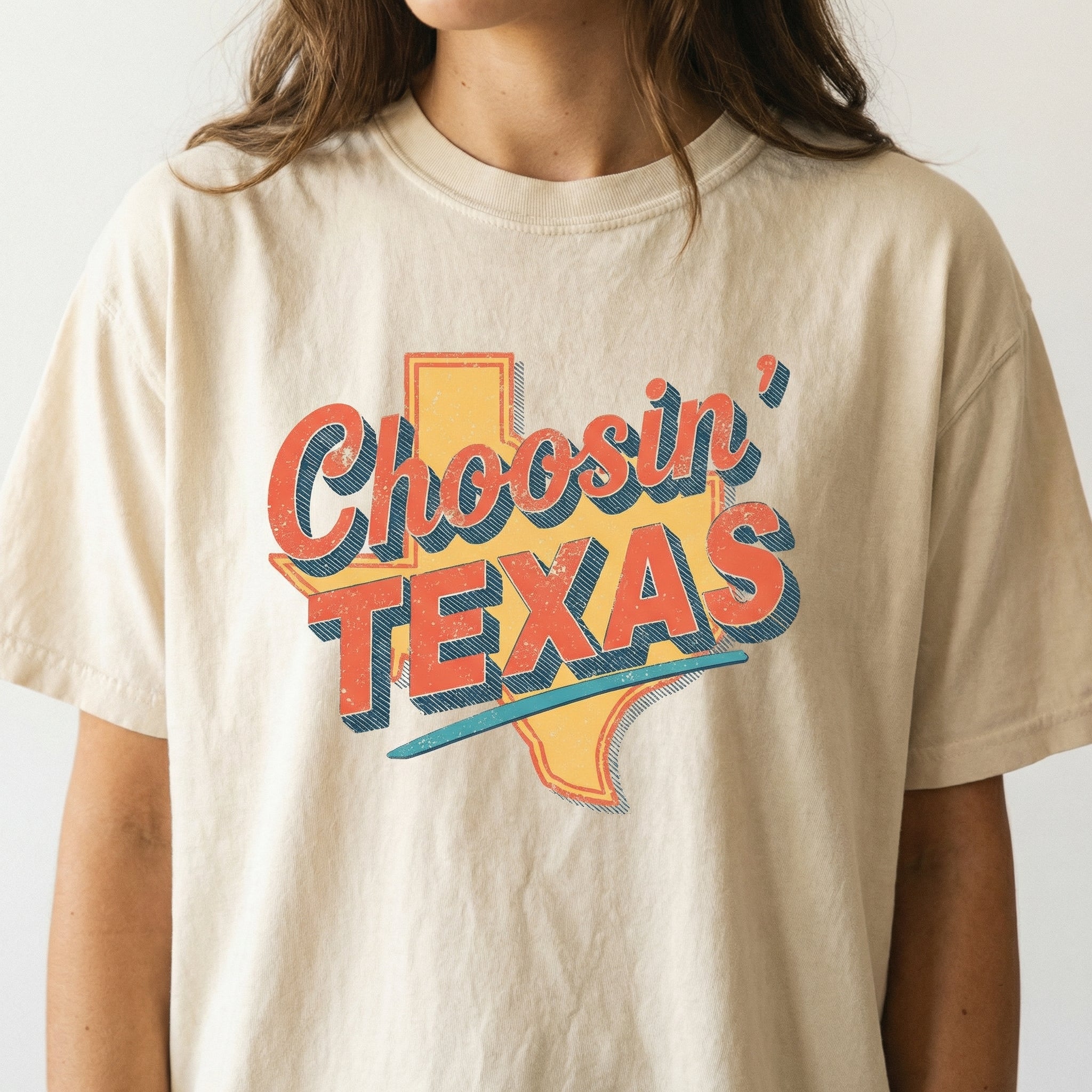Choosin’ Texas Rope Script T-Shirt – Western Graphic Tee – Country Rodeo Shirt