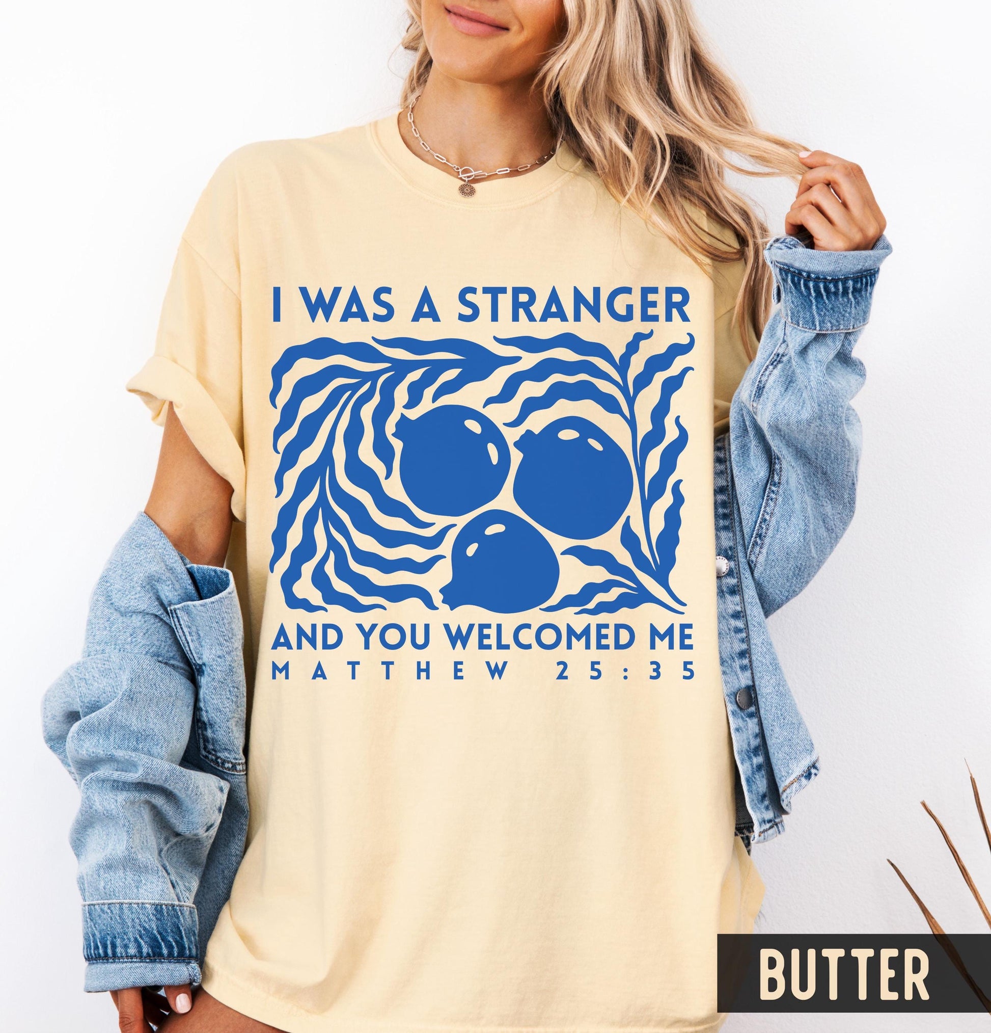 Christian Bible Verse Graphic T-Shirt – Faith-Based Compassion Message Tee