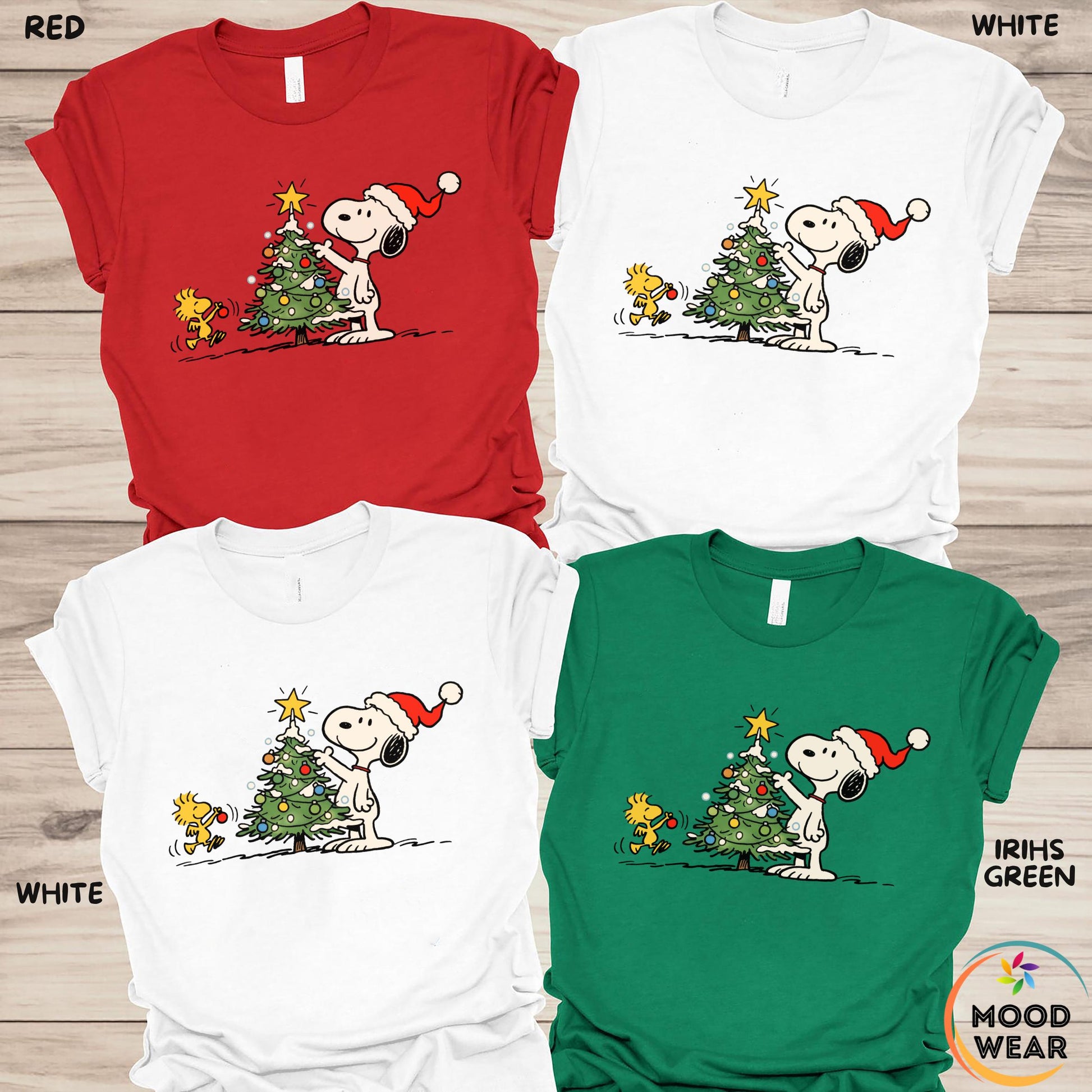 Christmas Cartoon Dog Shirt – Snoopy Holiday Season Graphic Tee