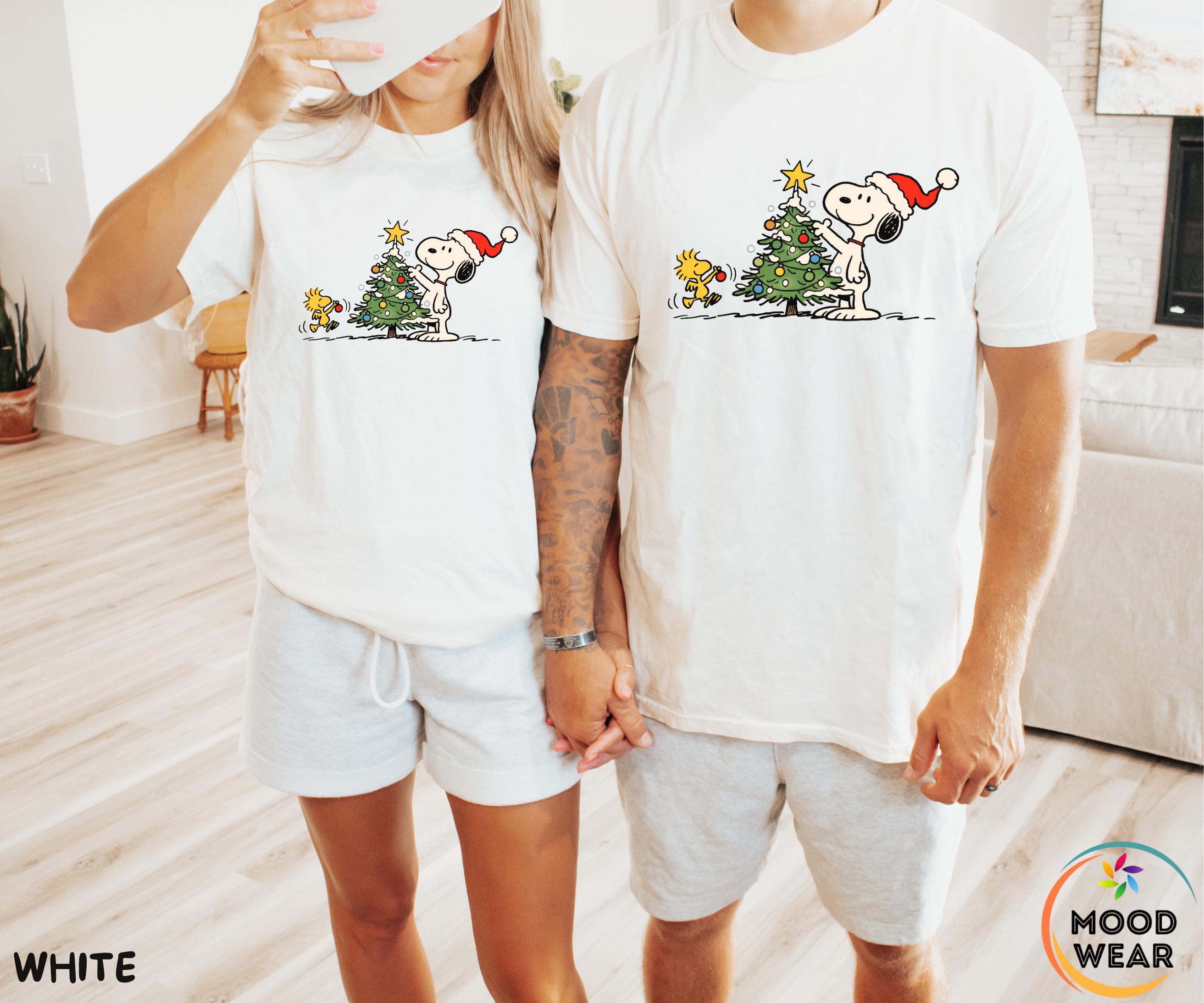 Christmas Cartoon Dog Shirt – Snoopy Holiday Season Graphic Tee