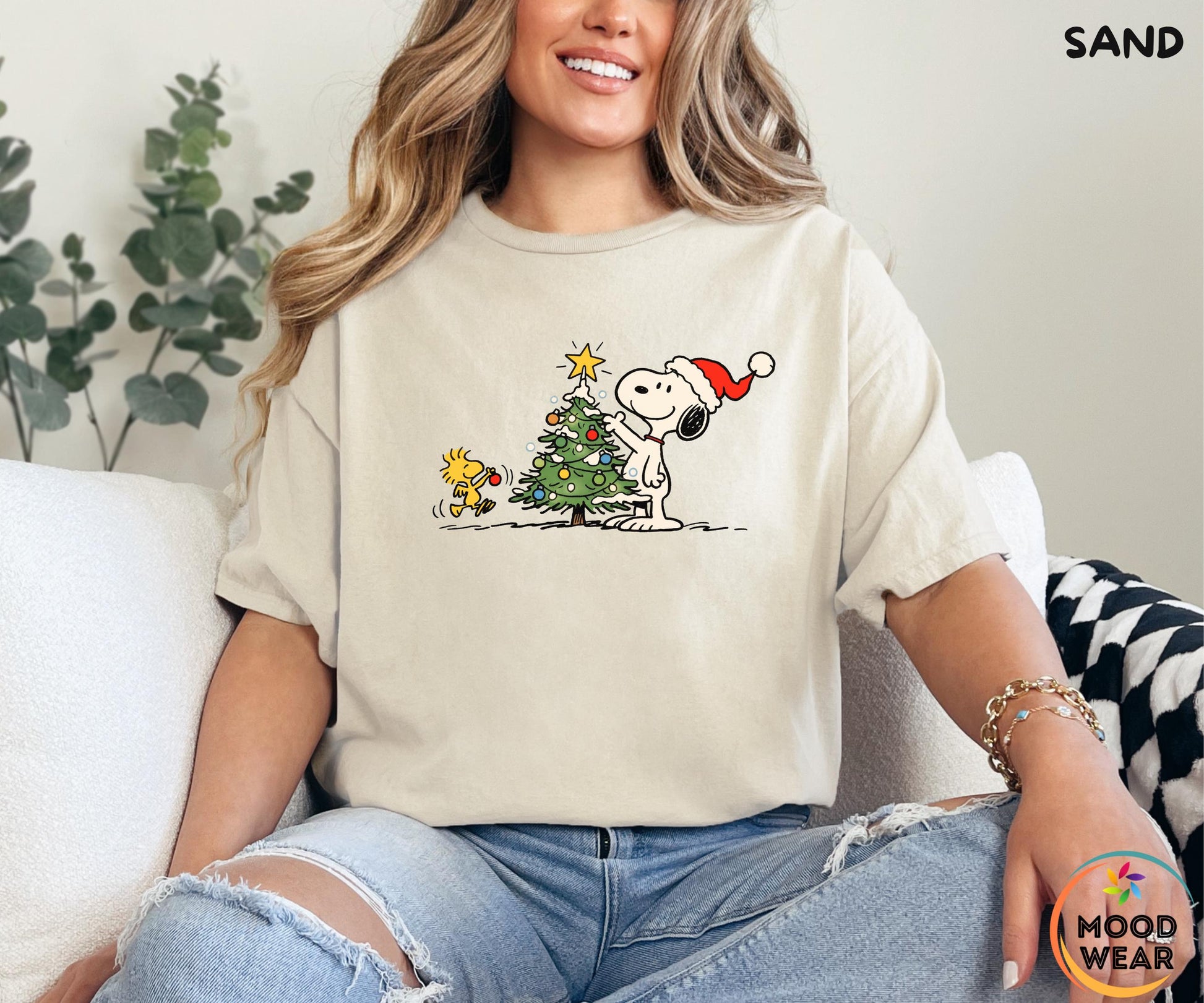 Christmas Cartoon Dog Shirt – Snoopy Holiday Season Graphic Tee