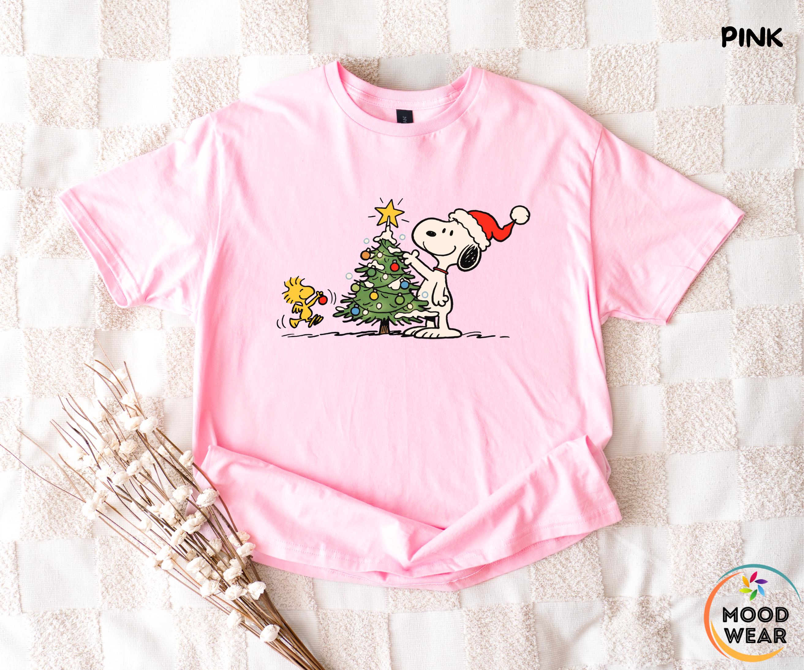 Christmas Cartoon Dog Shirt – Snoopy Holiday Season Graphic Tee