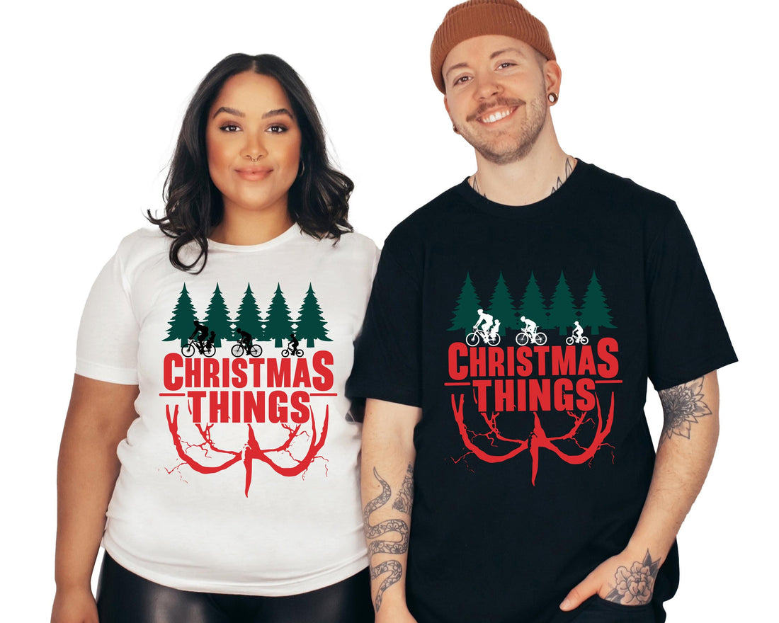 Christmas Things Sweatshirt – Retro 80s Funny Holiday Pullover
