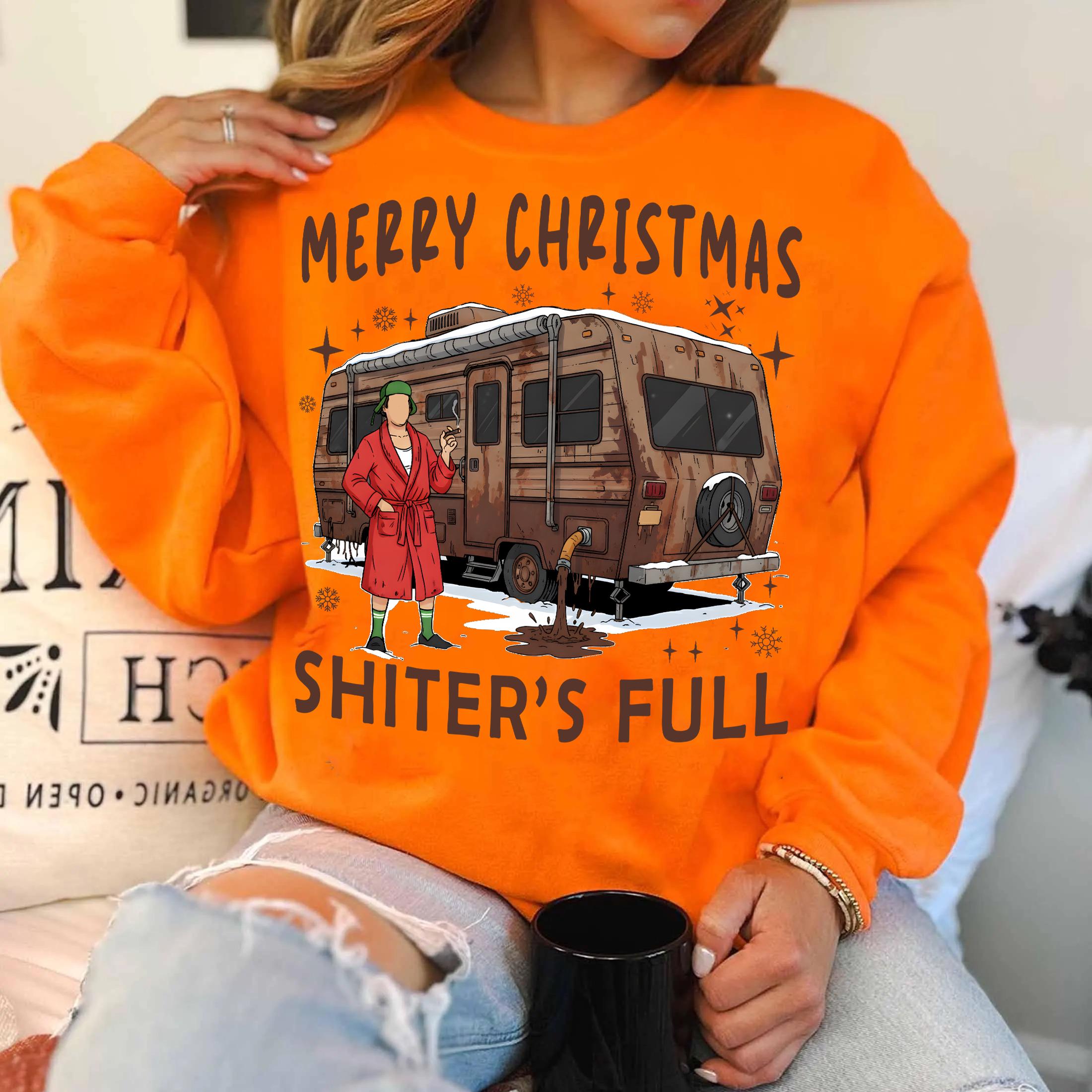 Funny Christmas Vacation Shirt – Merry Christmas Shitters Tee, Humorous Holiday Gift Top
