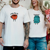Coffee & Milk Matching T-Shirts For Couples