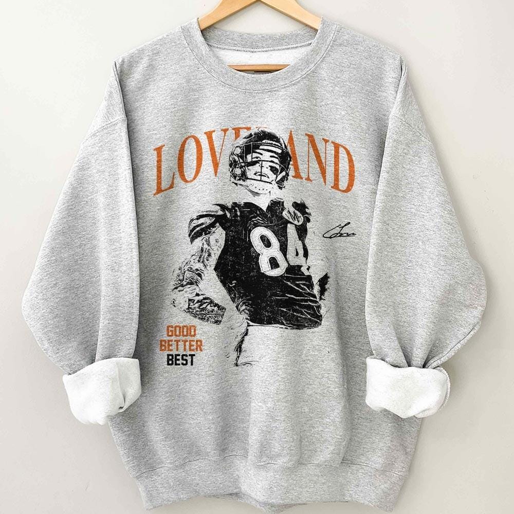 Colston Loveland Football Shirt – Vintage Comfort Colors Graphic Tee