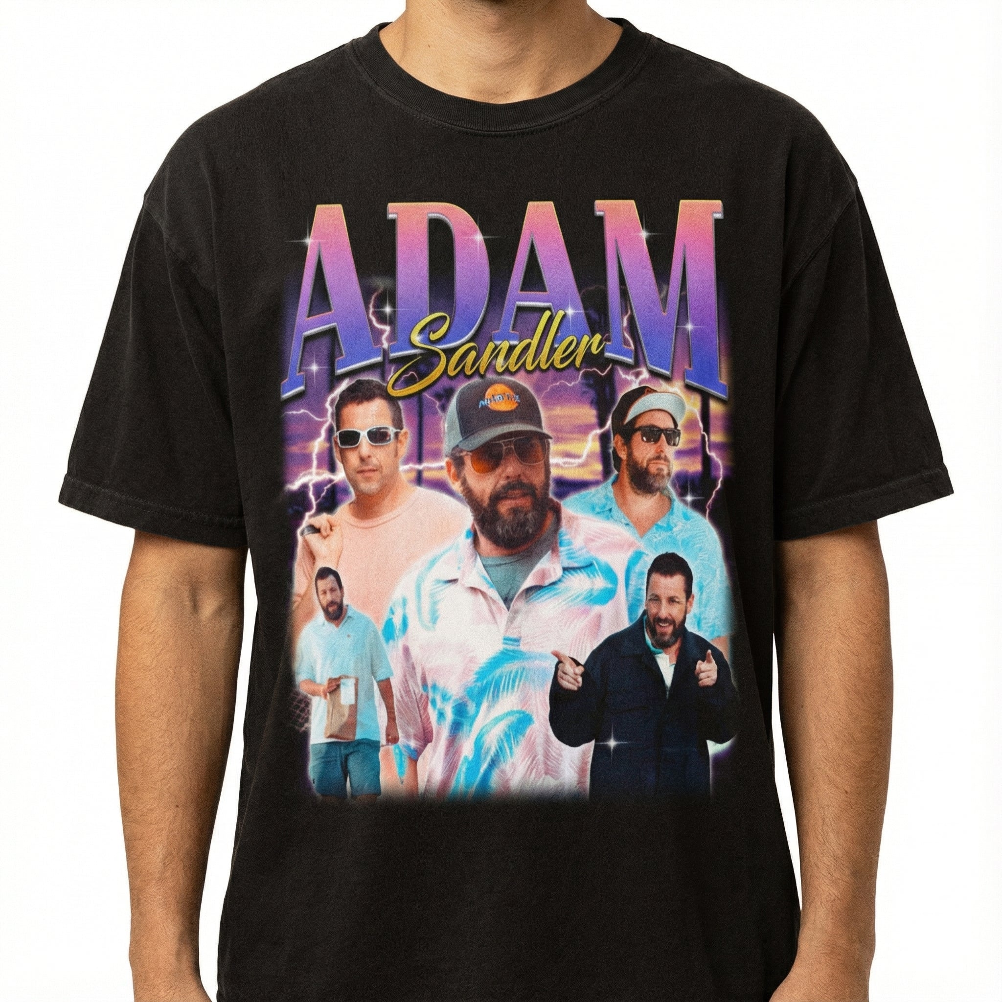 Comedy Sandler Inspired Graphic T-Shirt – Retro Humor Style Tee