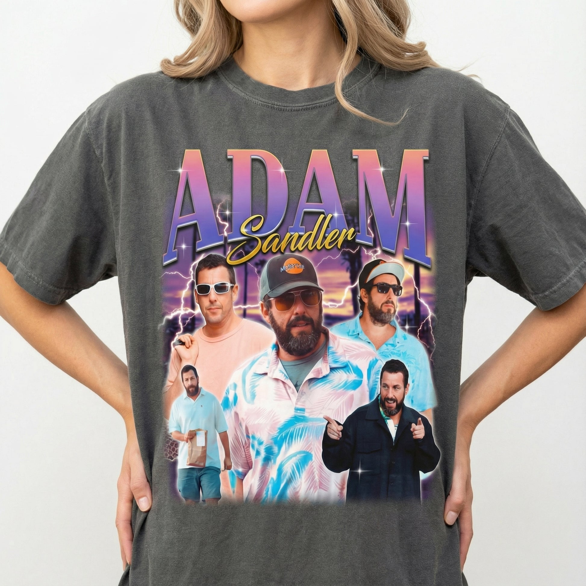 Comedy Sandler Inspired Graphic T-Shirt – Retro Humor Style Tee