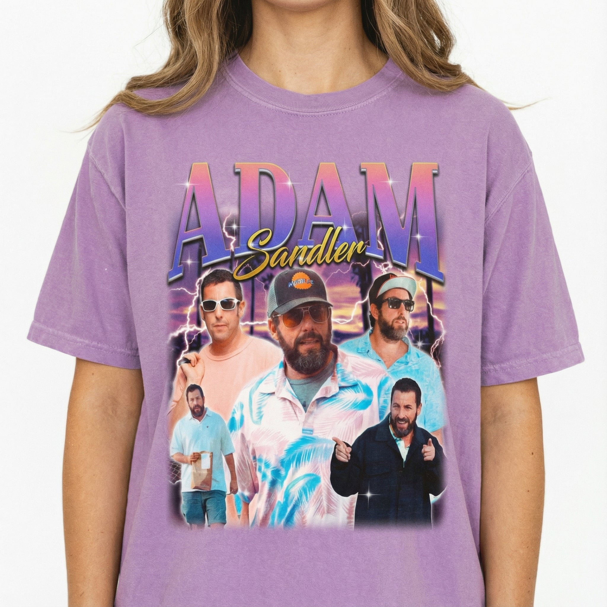 Comedy Sandler Inspired Graphic T-Shirt – Retro Humor Style Tee