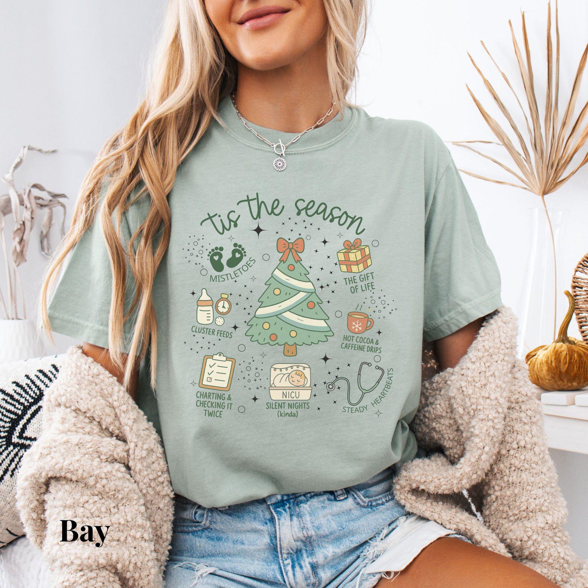 NICU Nurse Christmas Shirt – Neonatal Intensive Care Unit Holiday Tee