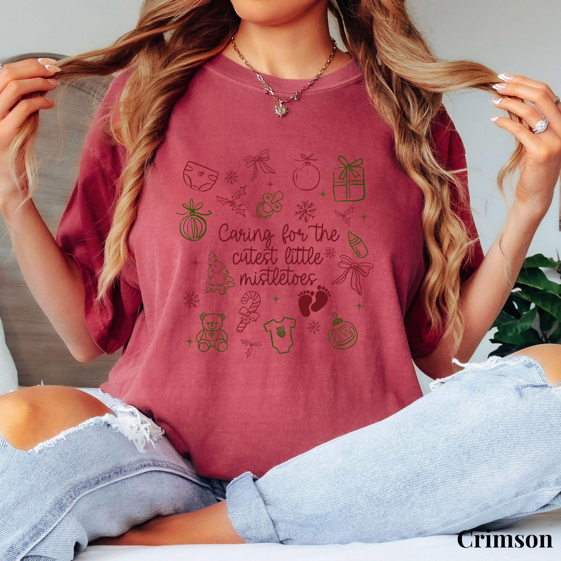 Christmas NICU Nurse Shirt – Neonatal Nurse Holiday T-Shirt