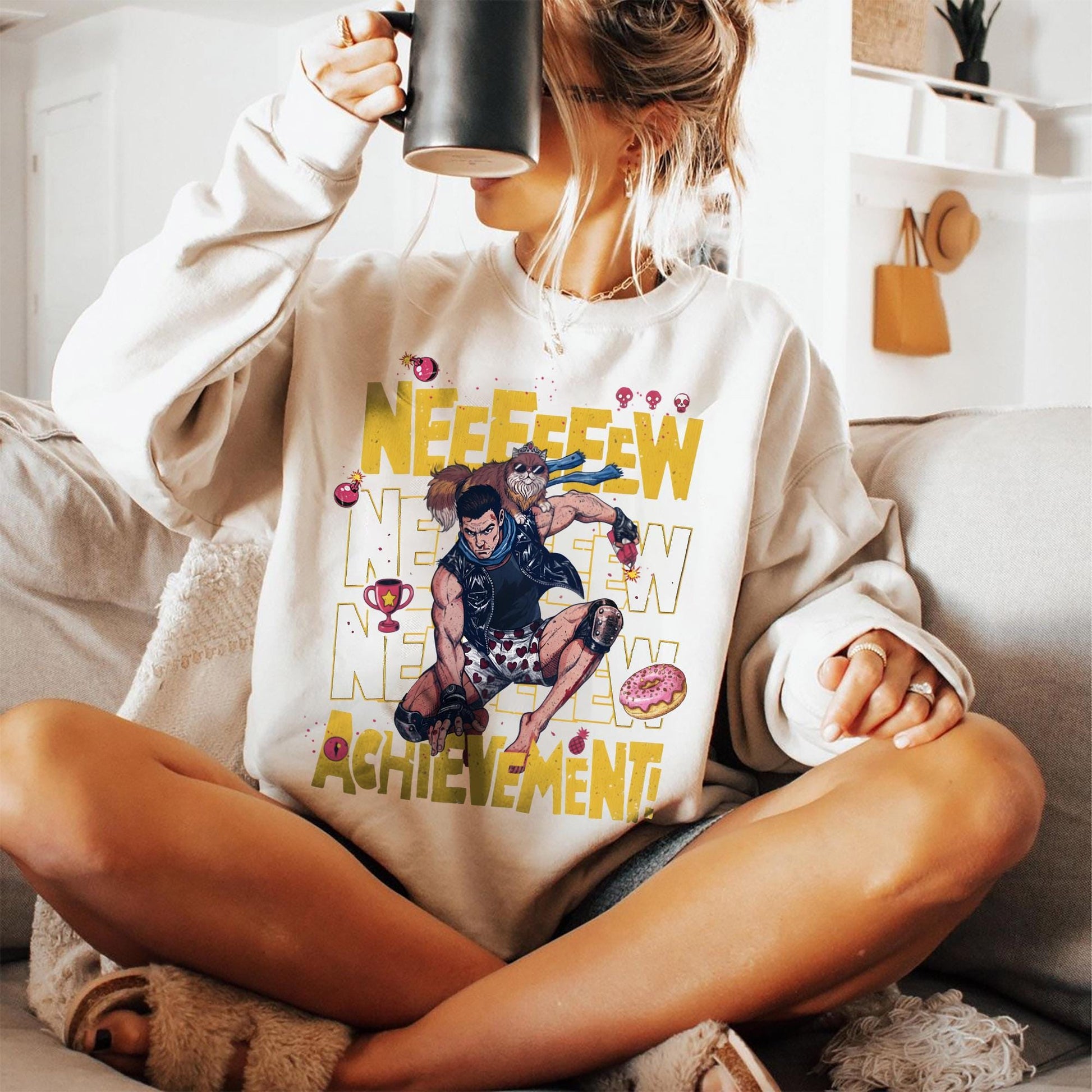 Donut and Carl T-Shirt – Dungeon Crawler Carl Merch – Book Series Fan Gift