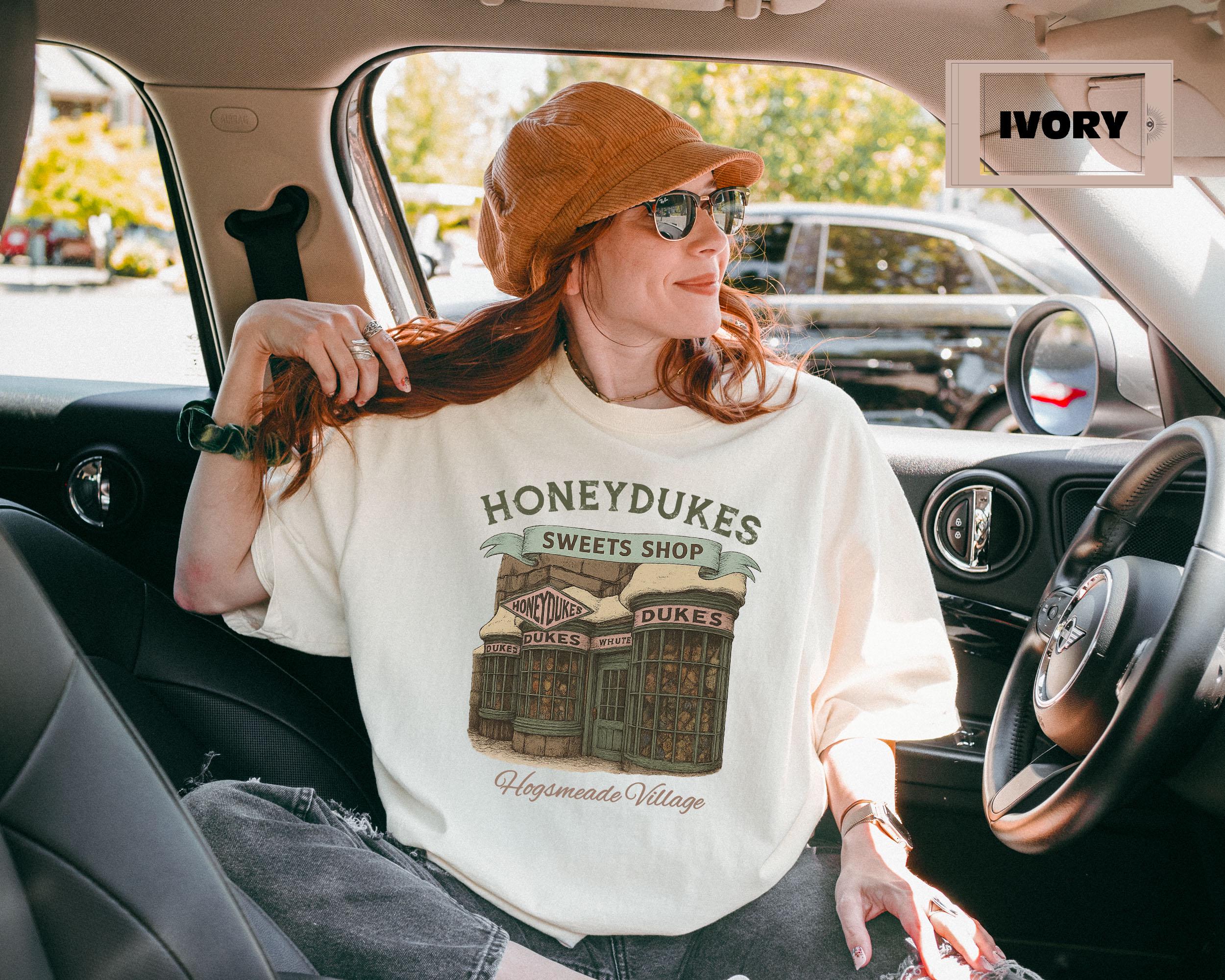 Wizard Sweet Shop Graphic Tee – Magic School Candy Shop T-Shirt, Hogsmeade Village Inspired Fandom Shirt