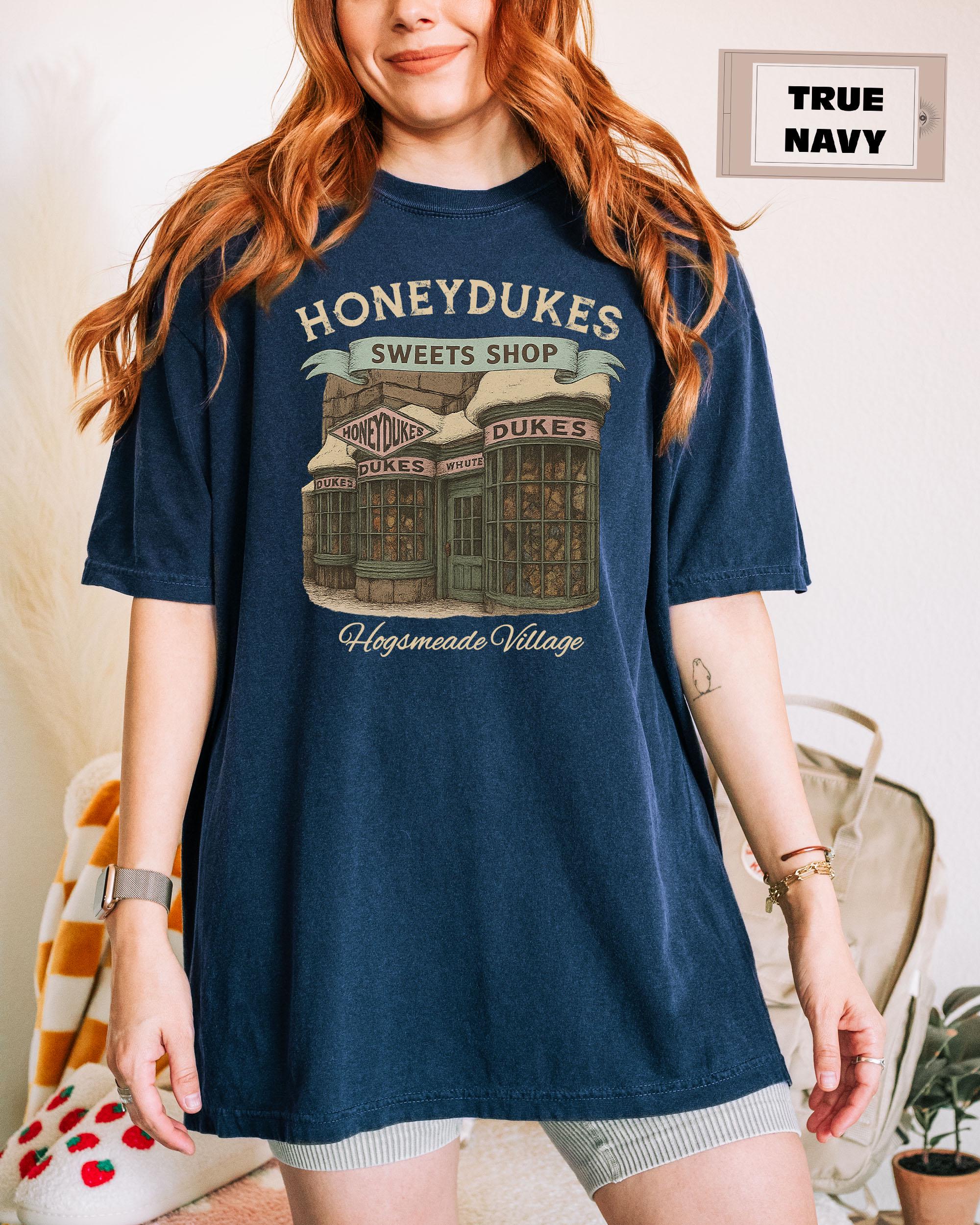 Wizard Sweet Shop Graphic Tee – Magic School Candy Shop T-Shirt, Hogsmeade Village Inspired Fandom Shirt