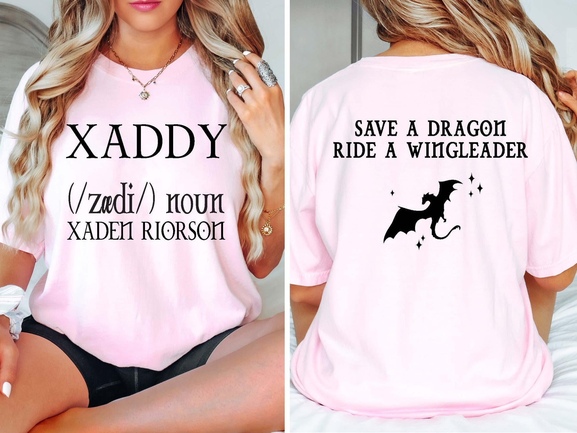 Xaddy Shirt – Xaden Riorson Inspired Tee, Fourth Wing Shirt, Iron Flame Bookish Merch, Rebecca Yarros Fan Apparel