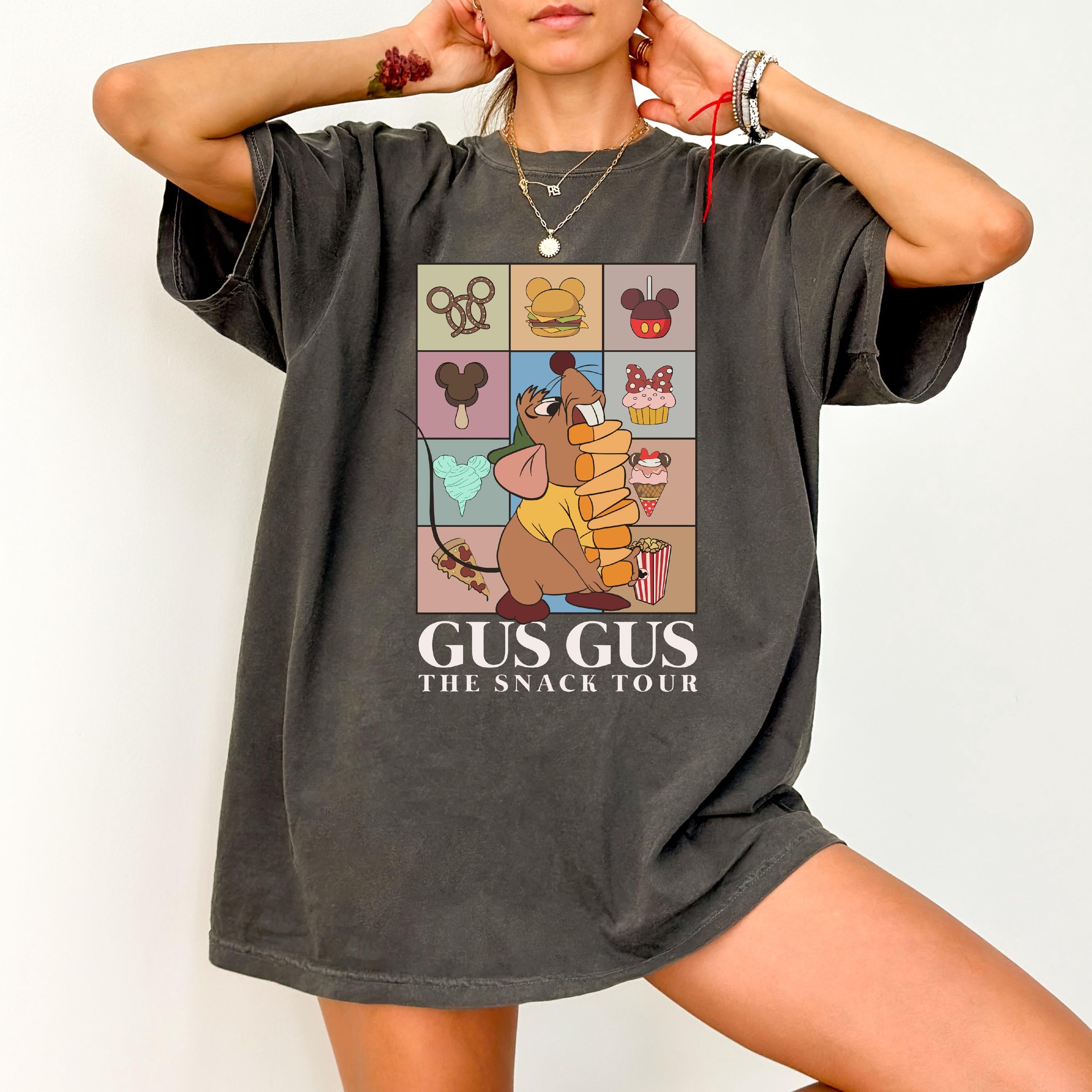 Gus Gus The Snack Tour T-Shirt – Cinderella Friends Shirt – Disney Snack Shirt – Gus Gus Tee