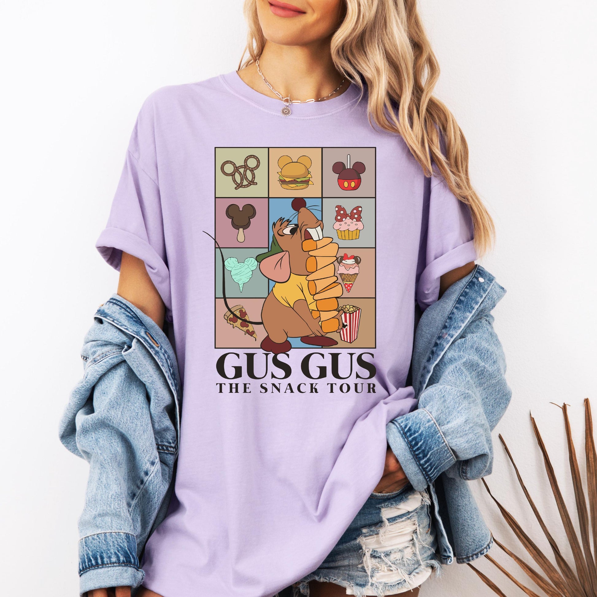 Gus Gus The Snack Tour T-Shirt – Cinderella Friends Shirt – Disney Snack Shirt – Gus Gus Tee