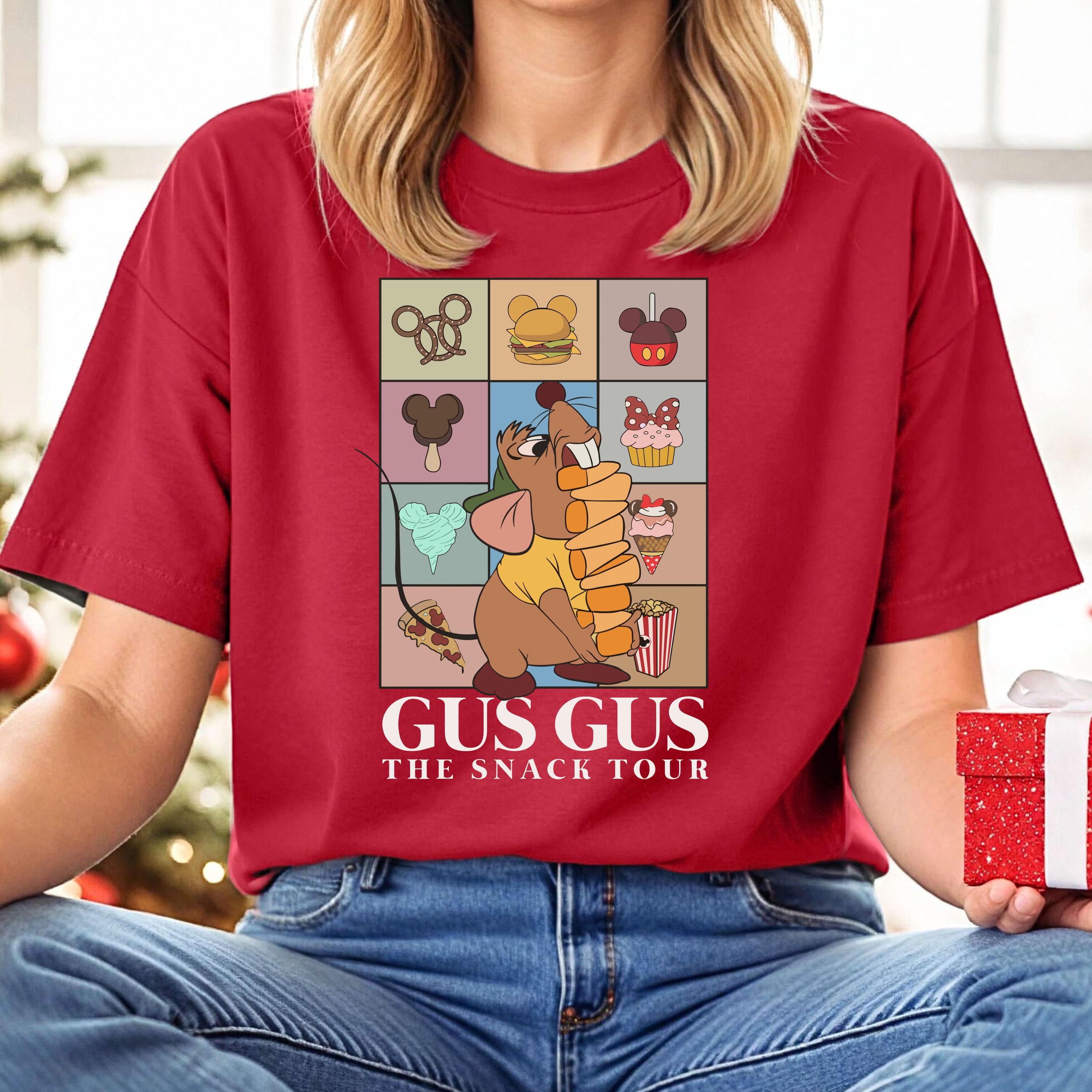 Gus Gus The Snack Tour T-Shirt – Cinderella Friends Shirt – Disney Snack Shirt – Gus Gus Tee