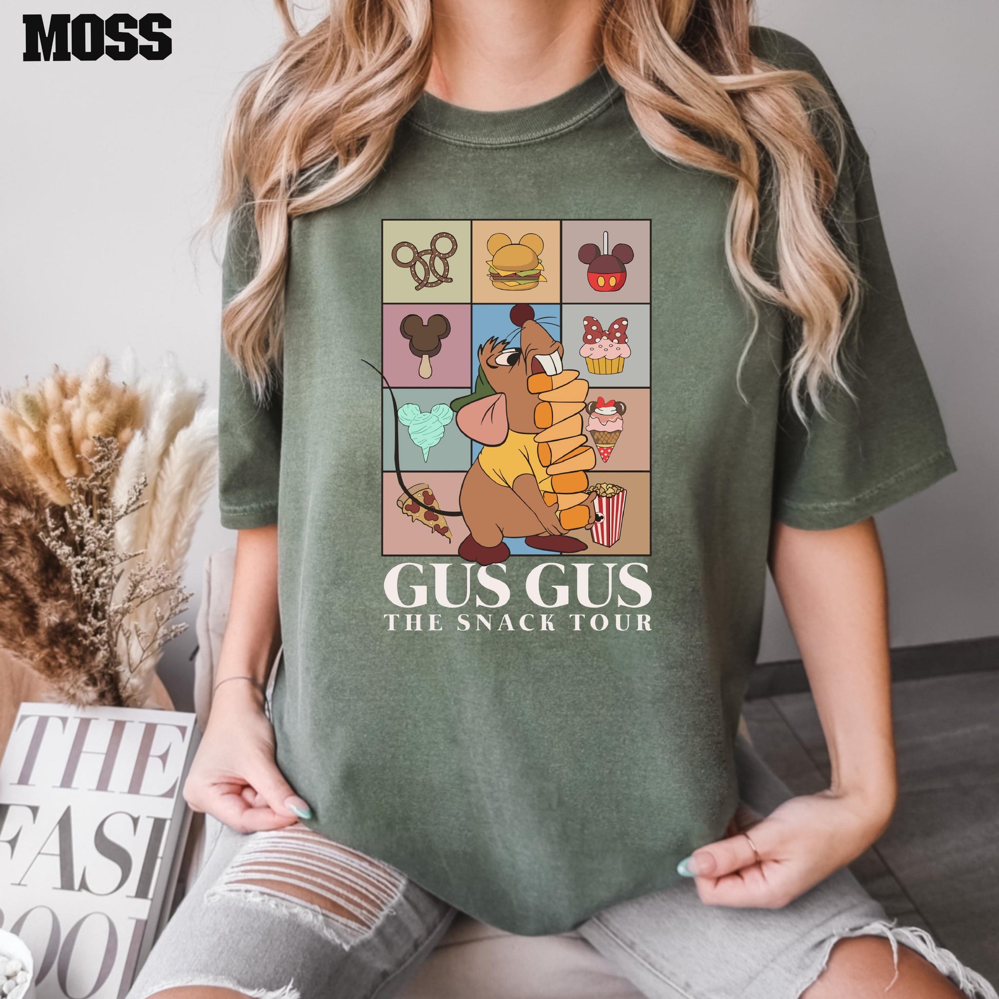 Gus Gus The Snack Tour T-Shirt – Cinderella Friends Shirt – Disney Snack Shirt – Gus Gus Tee