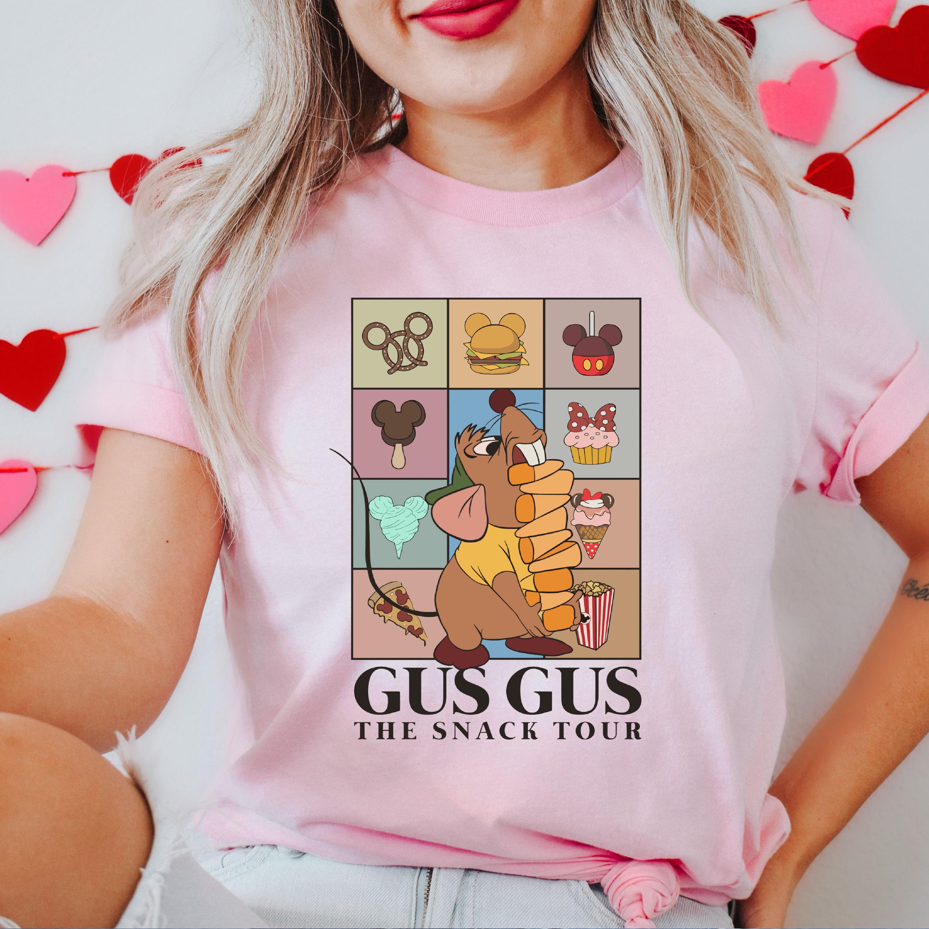 Gus Gus The Snack Tour T-Shirt – Cinderella Friends Shirt – Disney Snack Shirt – Gus Gus Tee