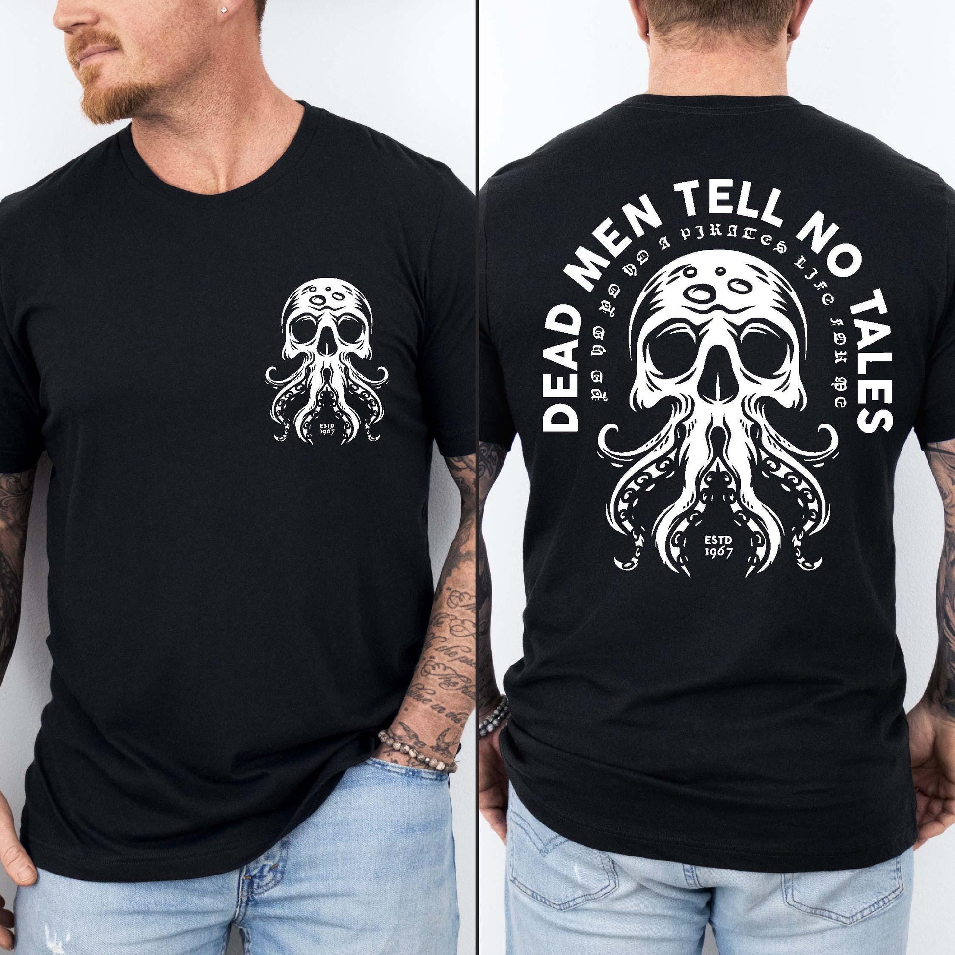 Vintage Pirates of the Caribbean Inspired T-Shirt – Dead Men Tell No Tales Tee, Retro 90s Pirate Graphic Shirt