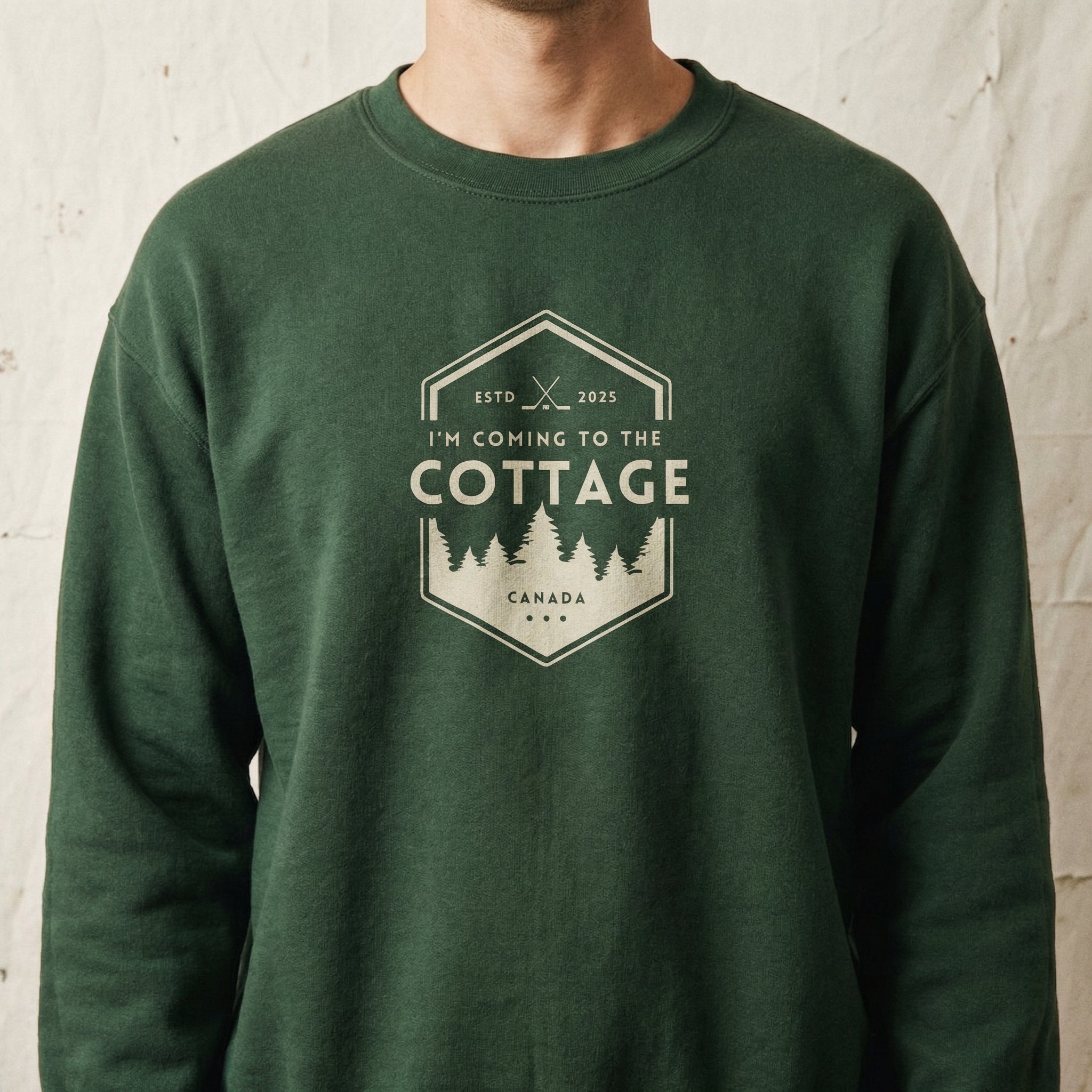Coming to the Cottage Graphic T-Shirt – Cozy Cabin Funny Outdoors Tee