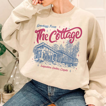 Coming to the Cottage Shirt – Hockey Romance Inspired Graphic Tee